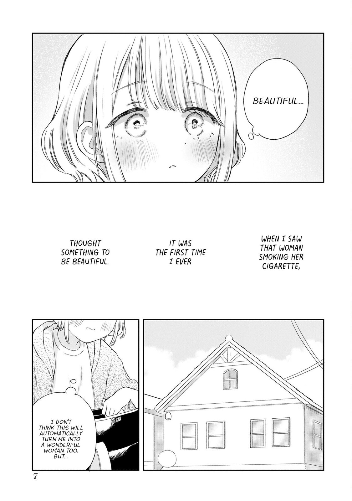 Akogare no Maid-san wa Tabaco ga Niau Chapter 0 page 7 - 