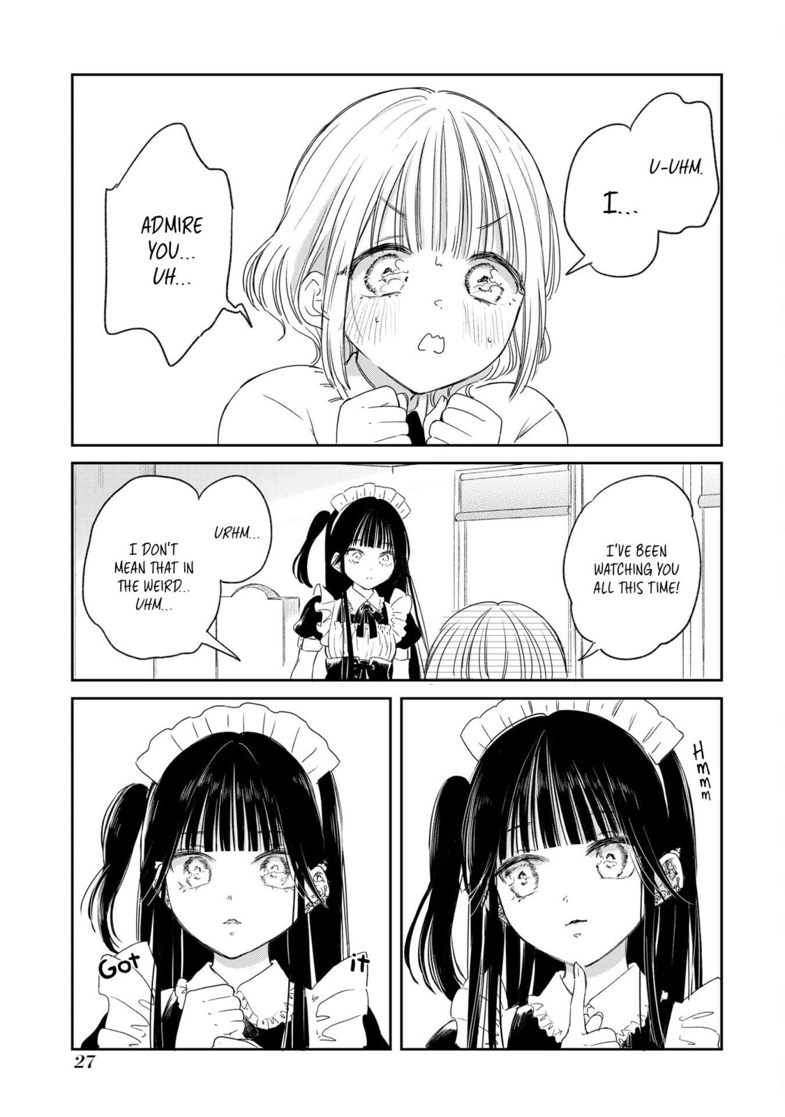 Akogare no Maid-san wa Tabaco ga Niau Chapter 1 page 12 - 