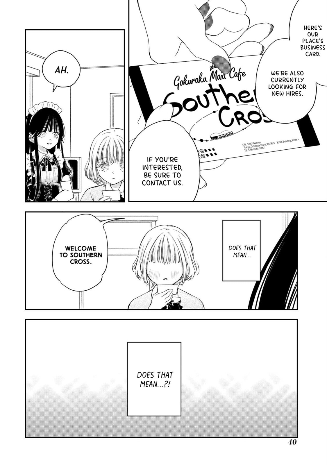 Akogare no Maid-san wa Tabaco ga Niau Chapter 1 page 25 - 
