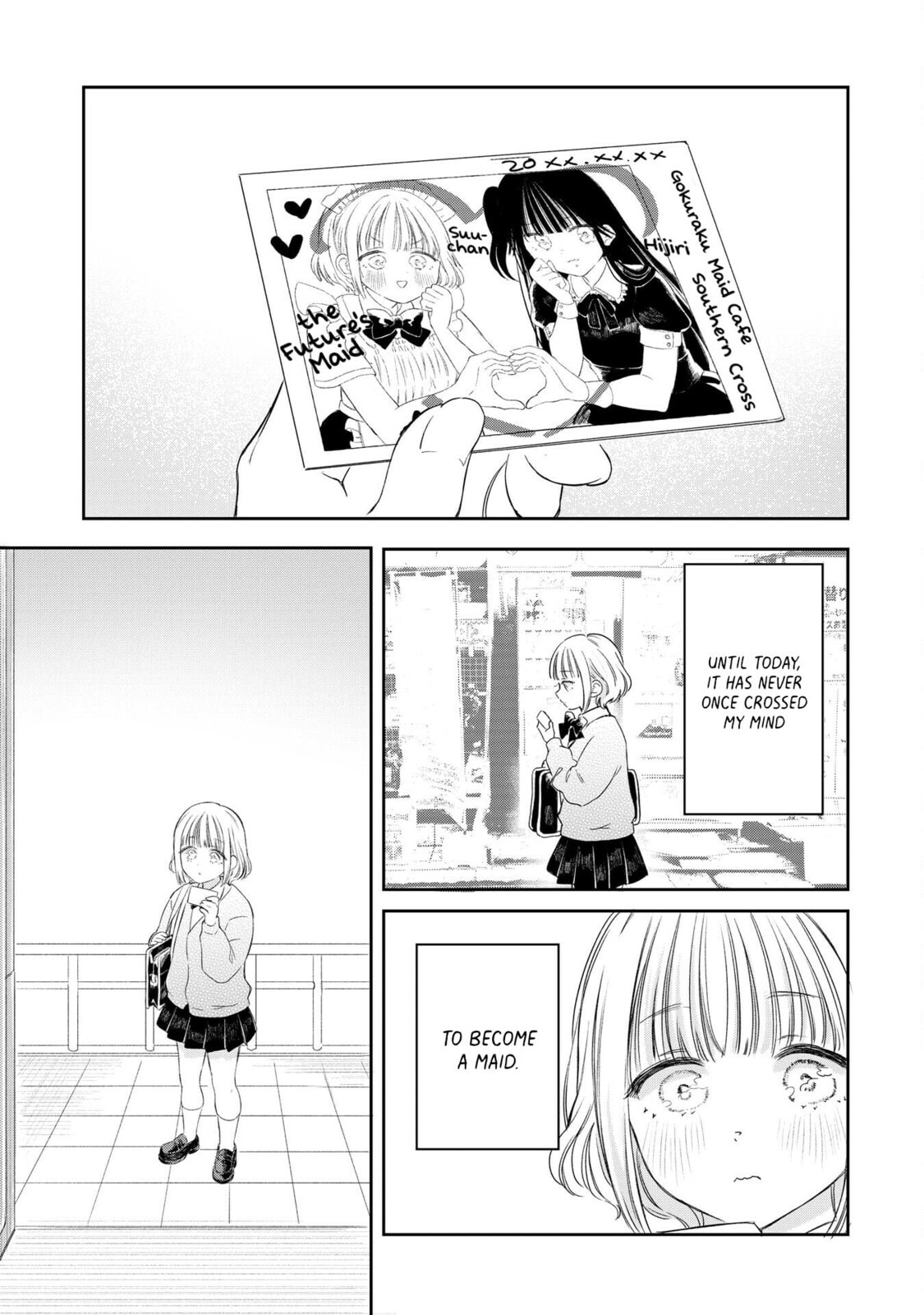 Akogare no Maid-san wa Tabaco ga Niau Chapter 1 page 26 - 