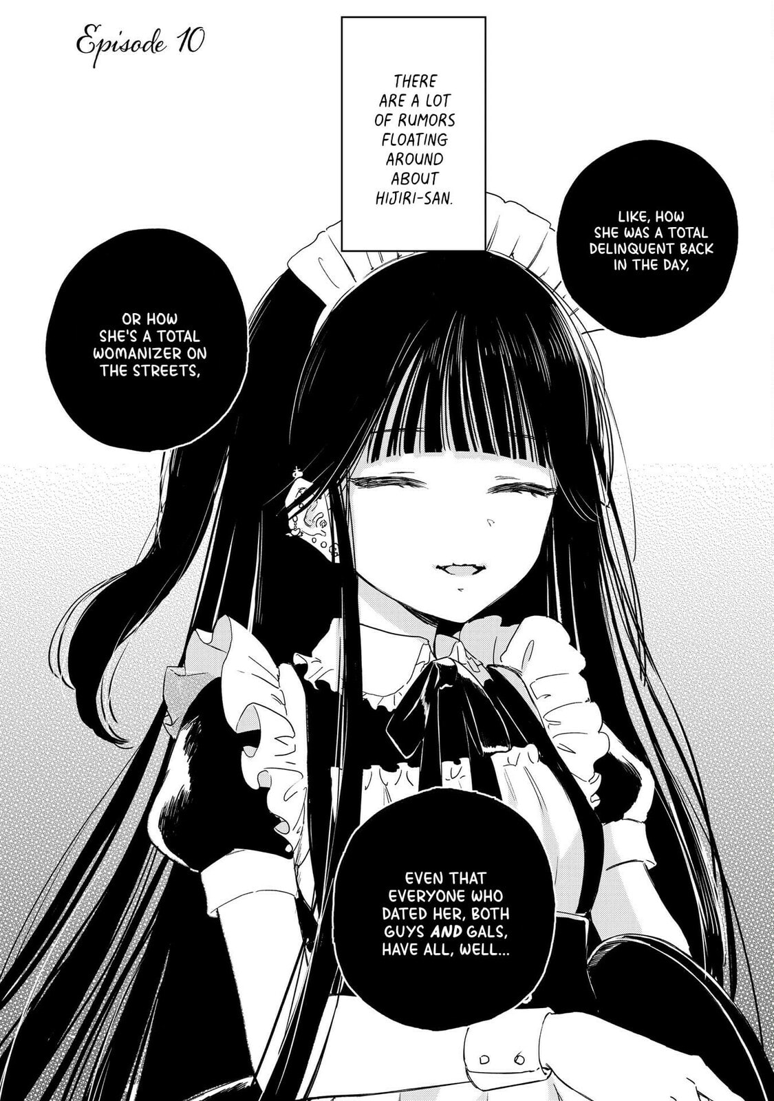 Akogare no Maid-san wa Tabaco ga Niau Chapter 10 page 2 - 