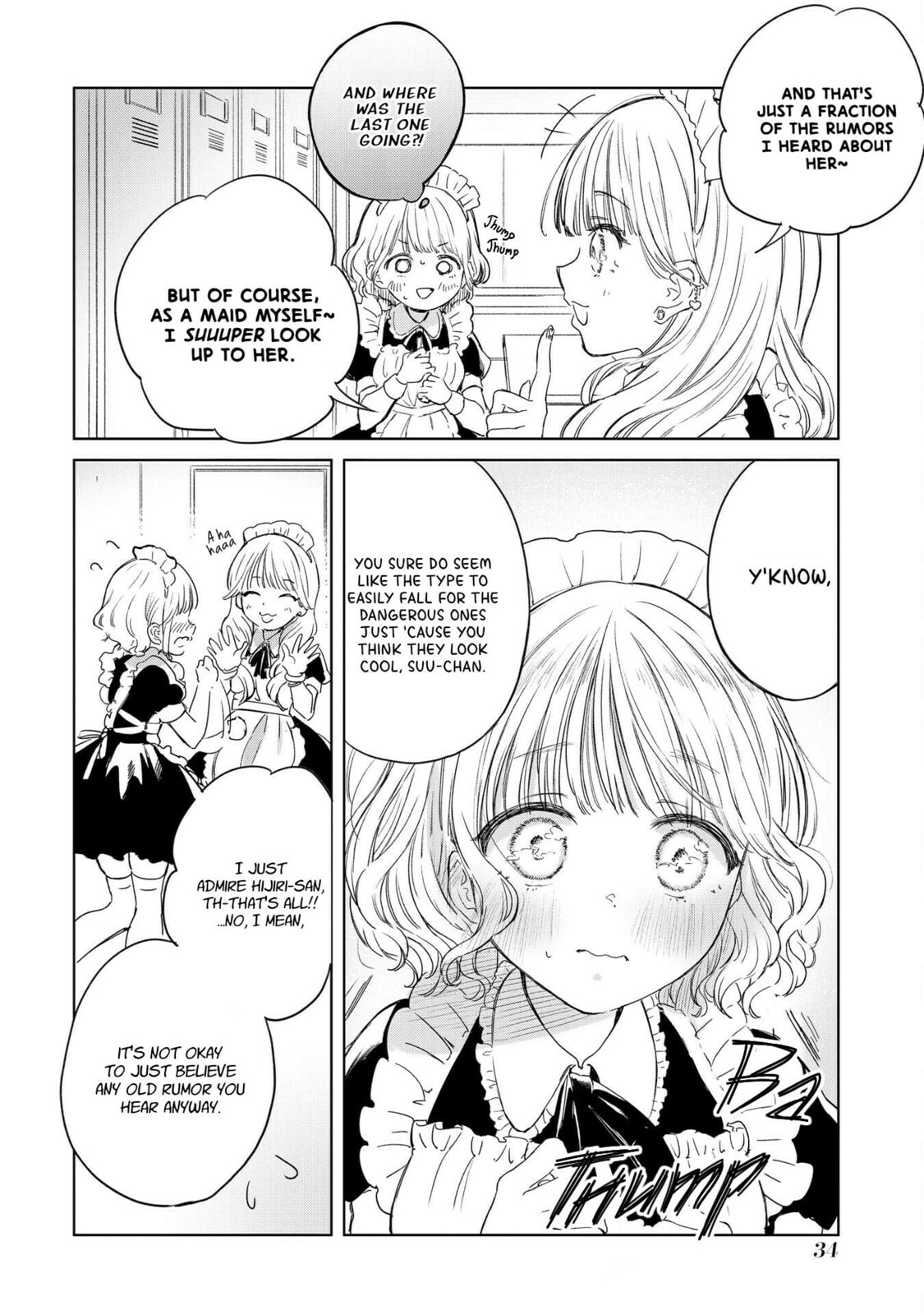 Akogare no Maid-san wa Tabaco ga Niau Chapter 10 page 3 - 