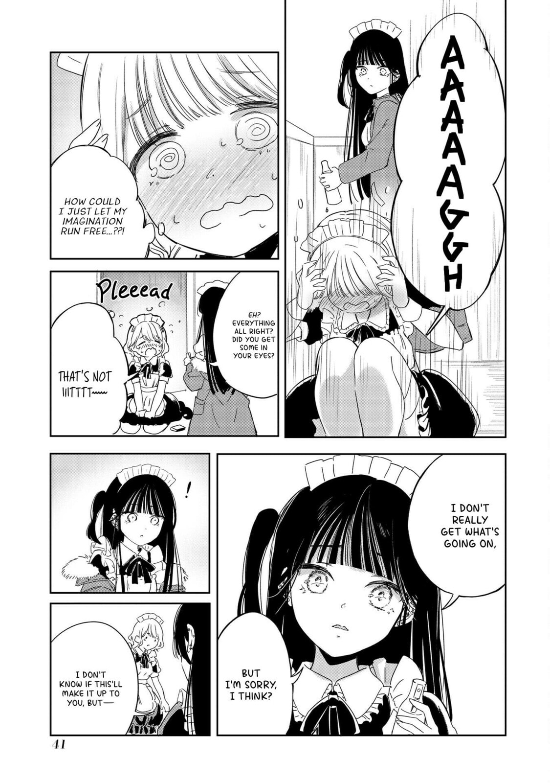 Akogare no Maid-san wa Tabaco ga Niau Chapter 10 page 10 - 