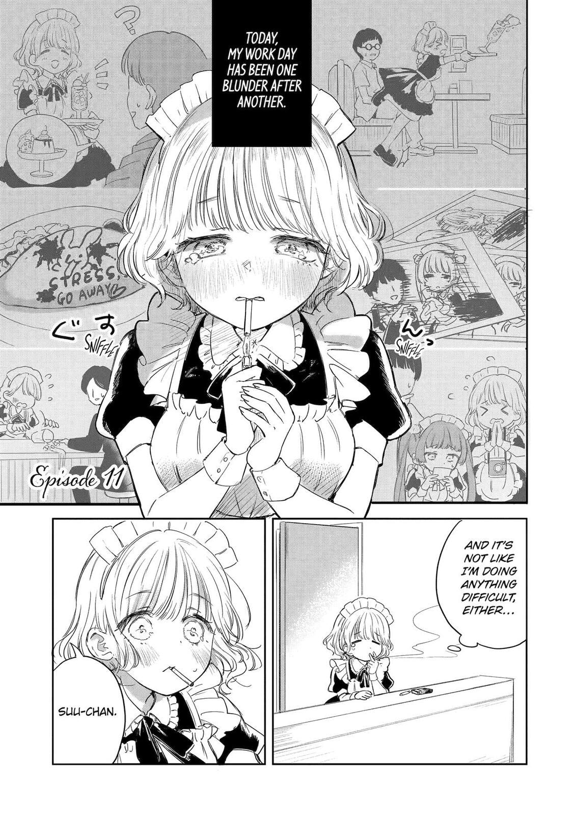 Akogare no Maid-san wa Tabaco ga Niau Chapter 11 page 1 - 