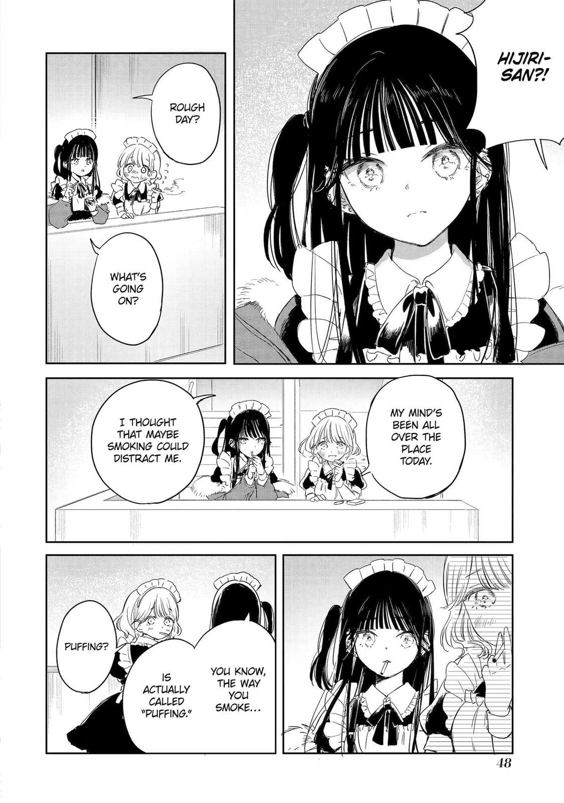 Akogare no Maid-san wa Tabaco ga Niau Chapter 11 page 2 - 
