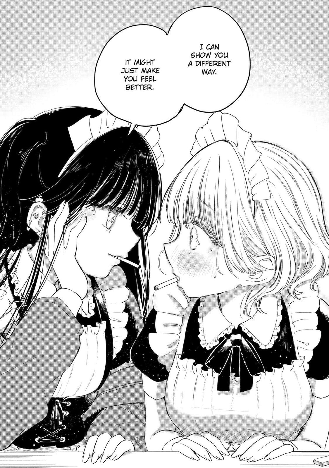 Akogare no Maid-san wa Tabaco ga Niau Chapter 11 page 3 - 