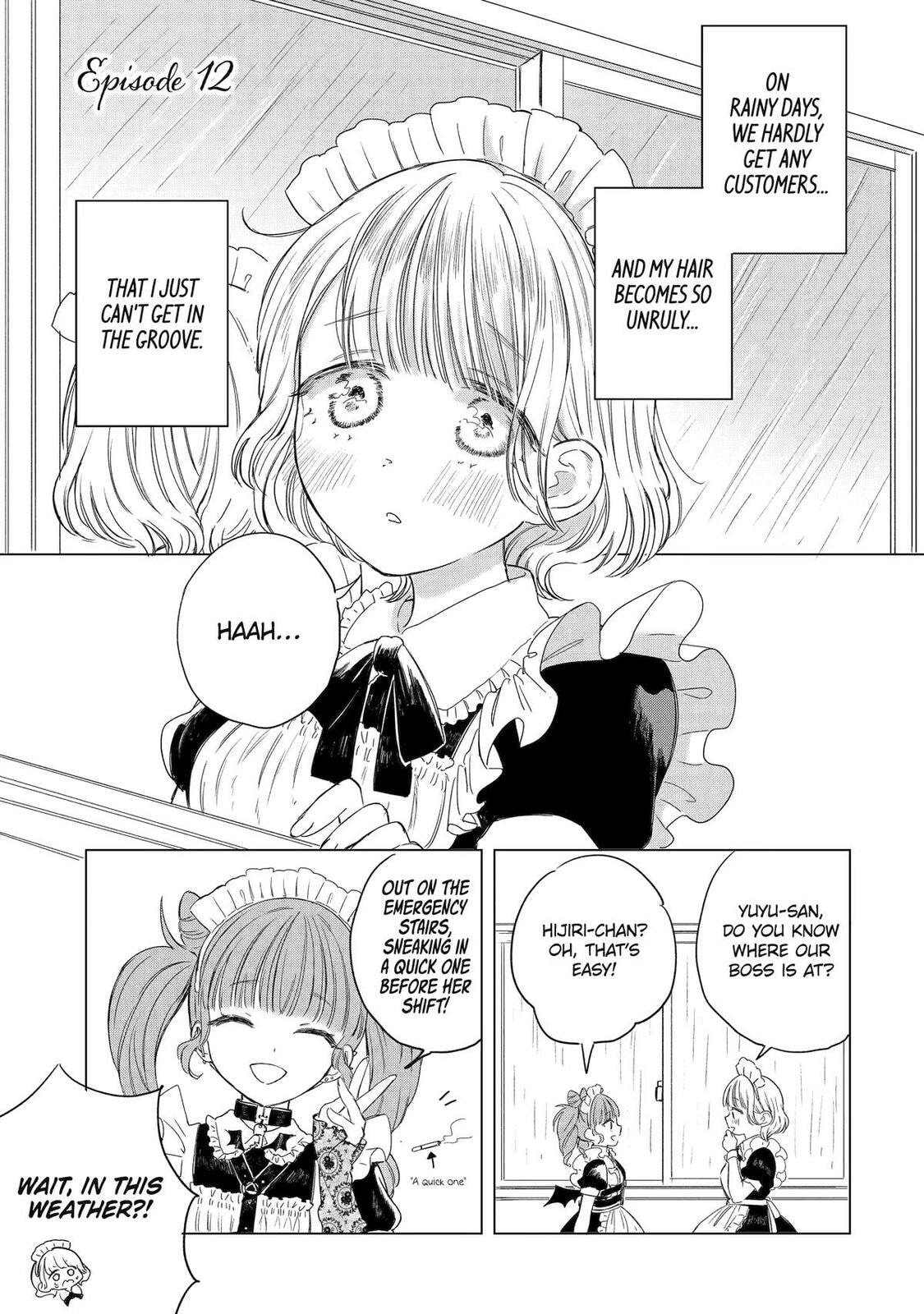 Akogare no Maid-san wa Tabaco ga Niau Chapter 12 page 1 - 