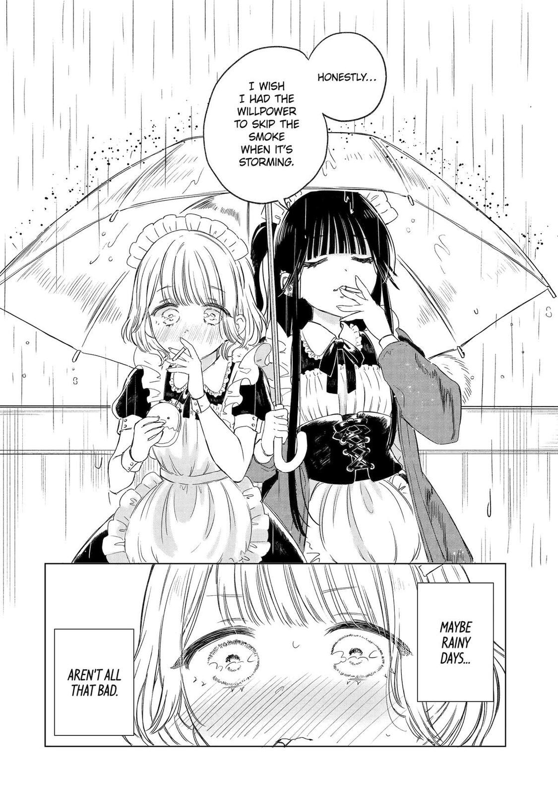 Akogare no Maid-san wa Tabaco ga Niau Chapter 12 page 4 - 
