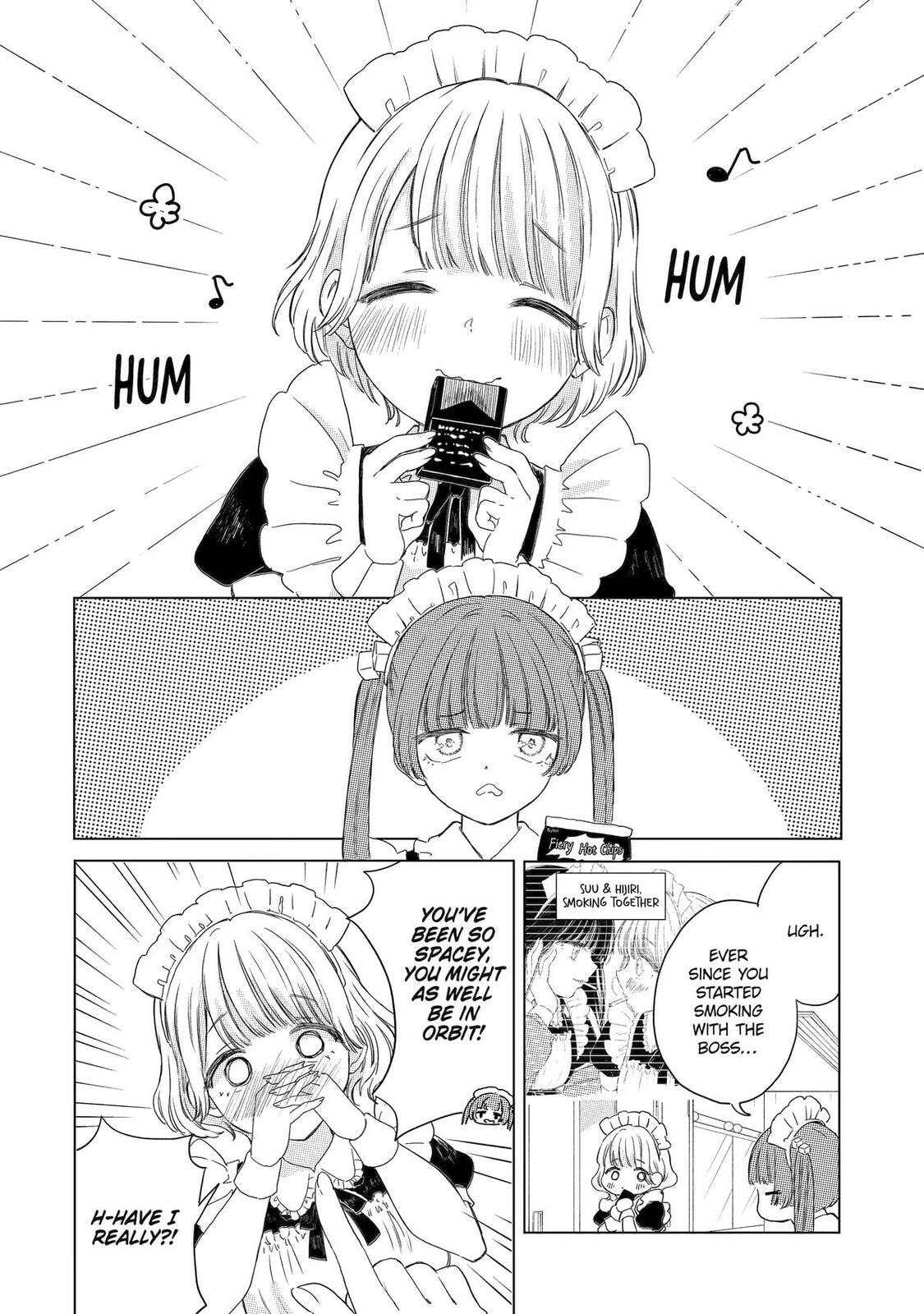 Akogare no Maid-san wa Tabaco ga Niau Chapter 13 page 2 - 