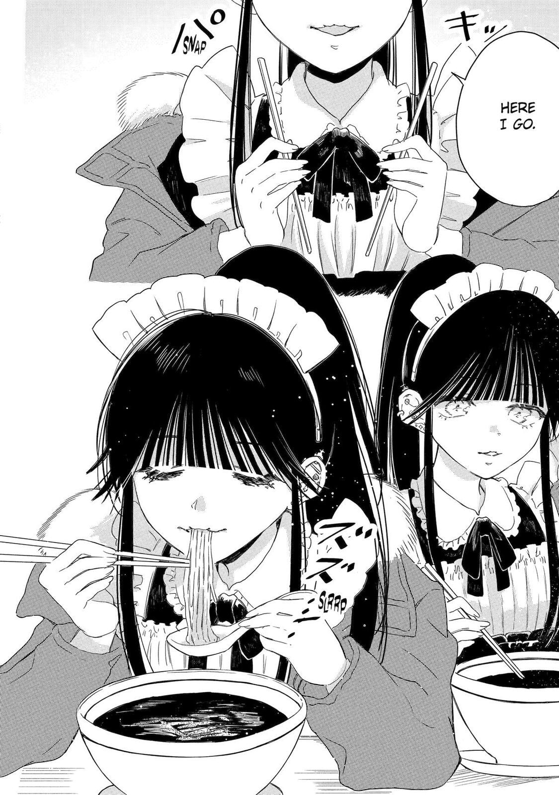 Akogare no Maid-san wa Tabaco ga Niau Chapter 13 page 14 - 
