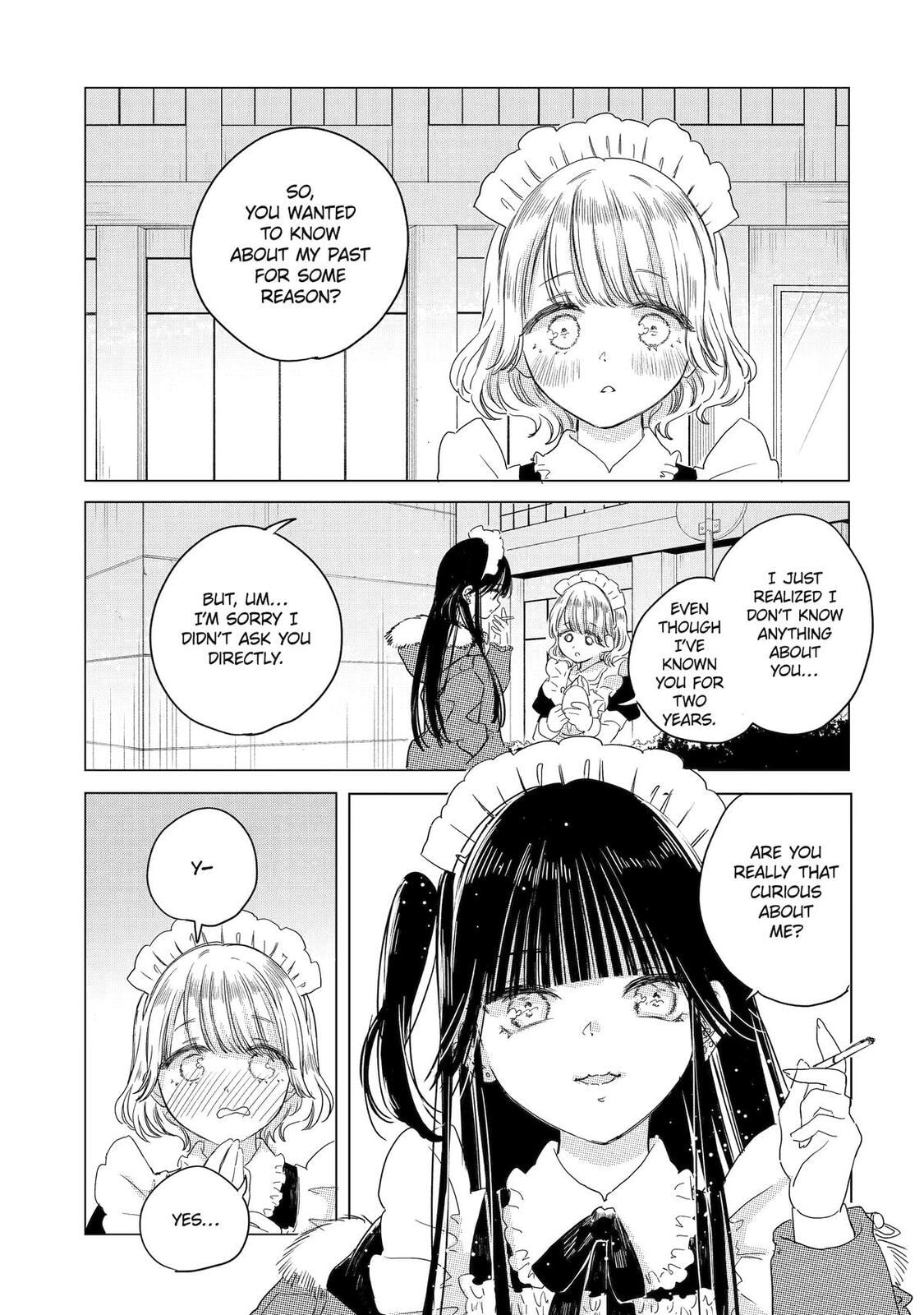 Akogare no Maid-san wa Tabaco ga Niau Chapter 13 page 17 - 