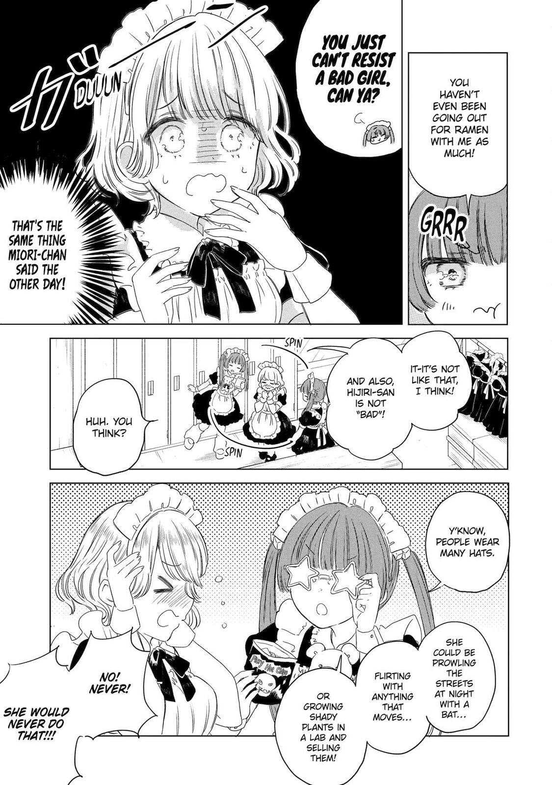 Akogare no Maid-san wa Tabaco ga Niau Chapter 13 page 3 - 