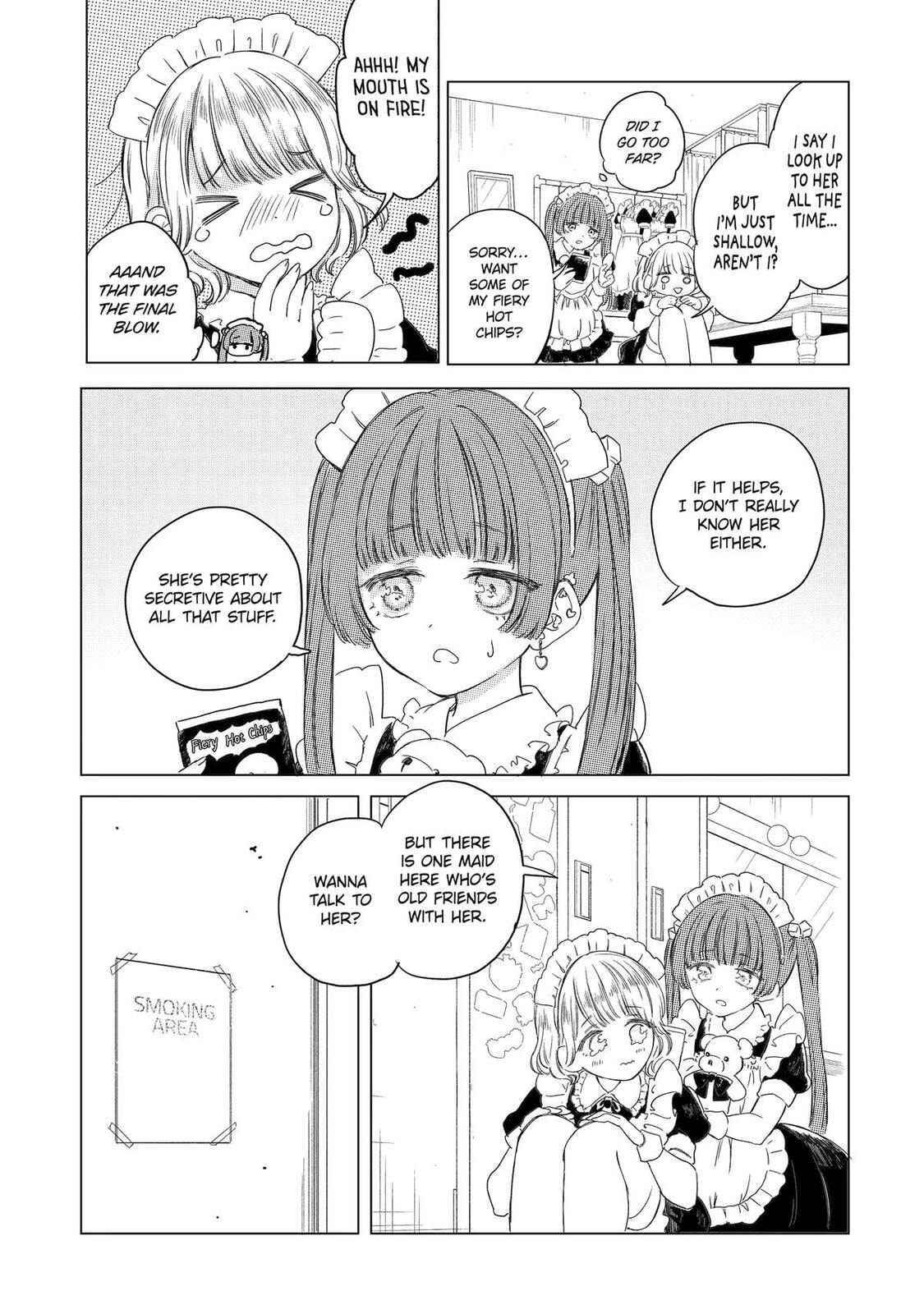 Akogare no Maid-san wa Tabaco ga Niau Chapter 13 page 5 - 