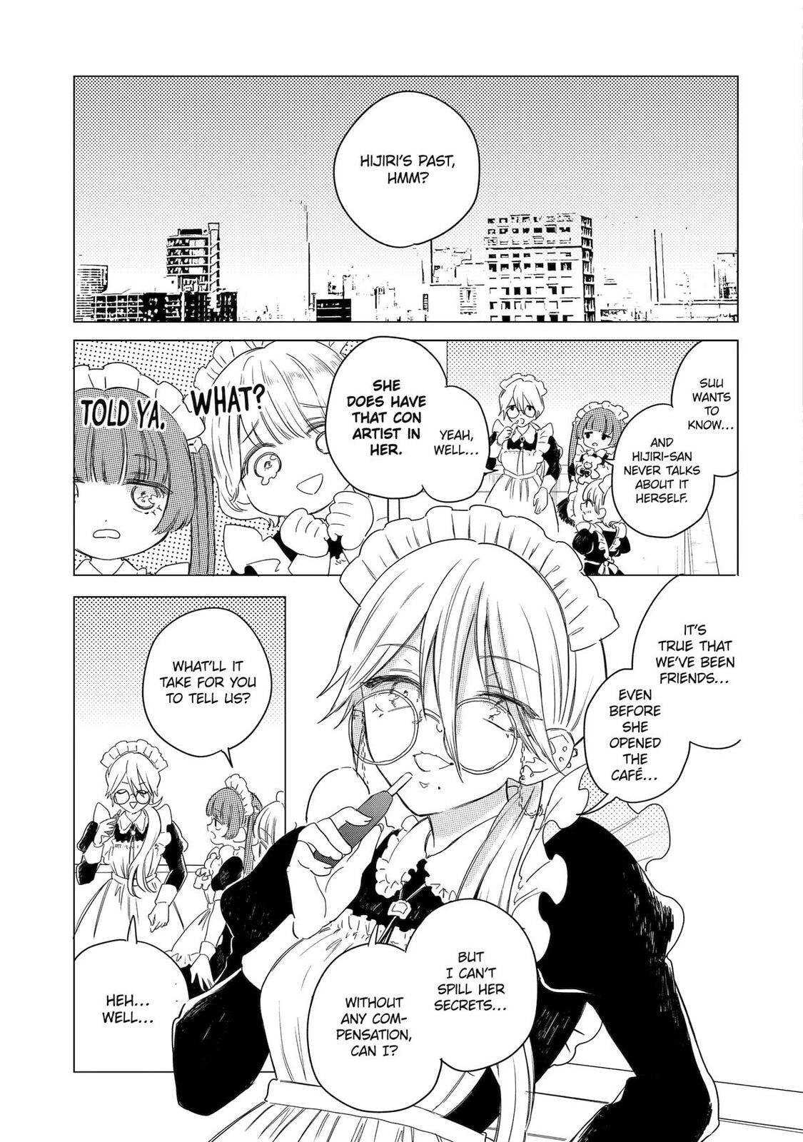 Akogare no Maid-san wa Tabaco ga Niau Chapter 13 page 7 - 