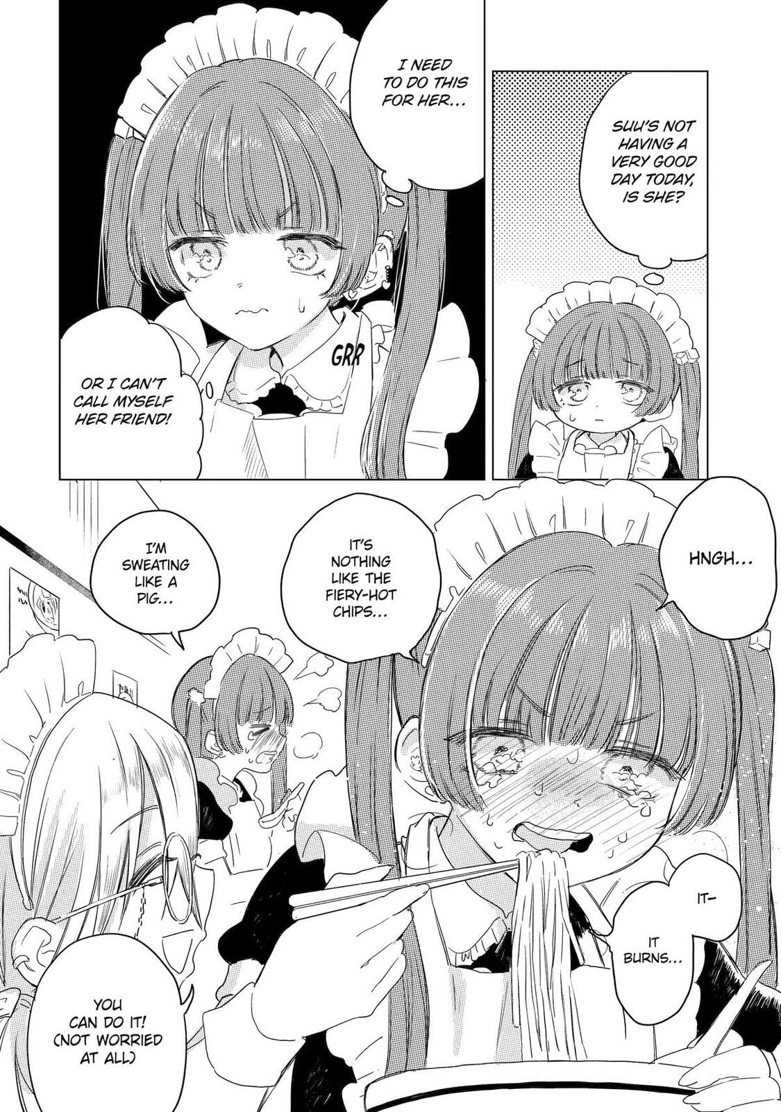 Akogare no Maid-san wa Tabaco ga Niau Chapter 13 page 10 - 