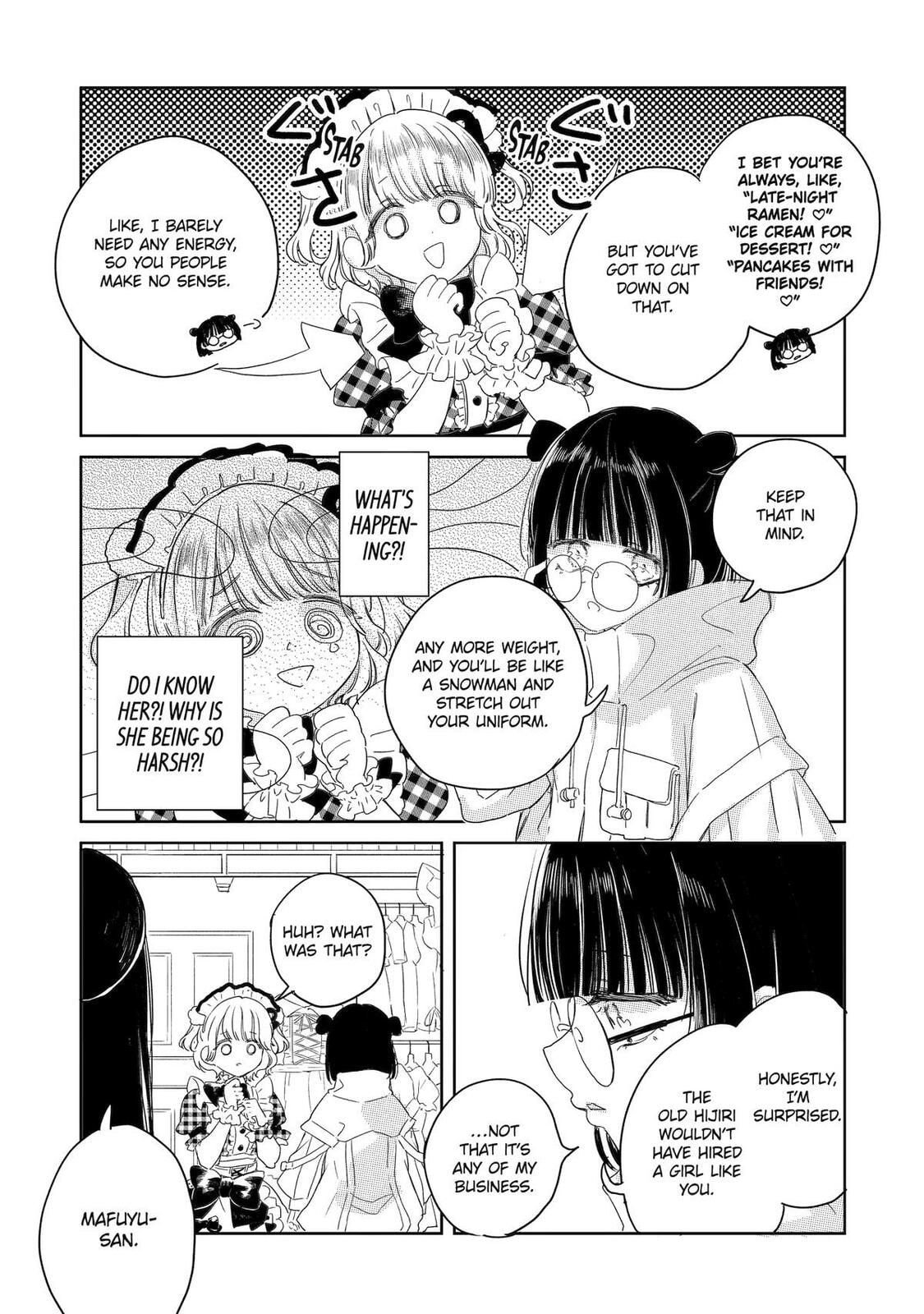 Akogare no Maid-san wa Tabaco ga Niau Chapter 14 page 11 - 