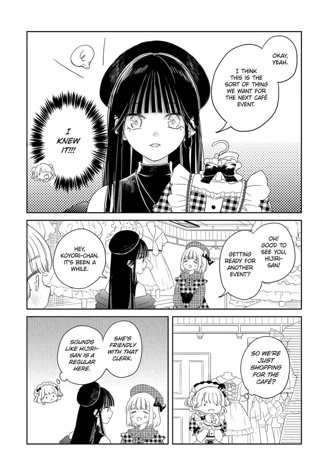Akogare no Maid-san wa Tabaco ga Niau Chapter 14 page 8 - 