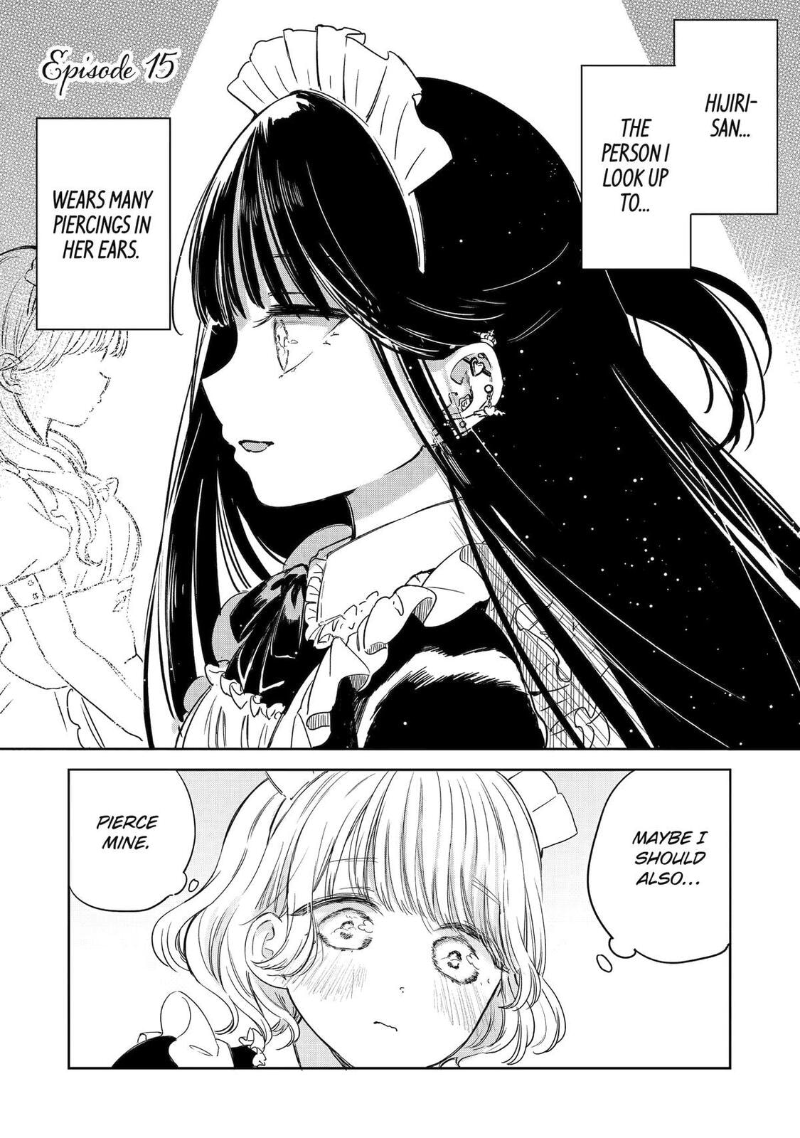 Akogare no Maid-san wa Tabaco ga Niau Chapter 15 page 1 - 