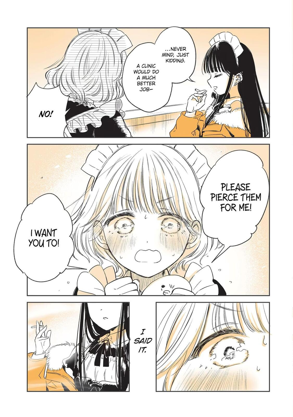 Akogare no Maid-san wa Tabaco ga Niau Chapter 15 page 11 - 