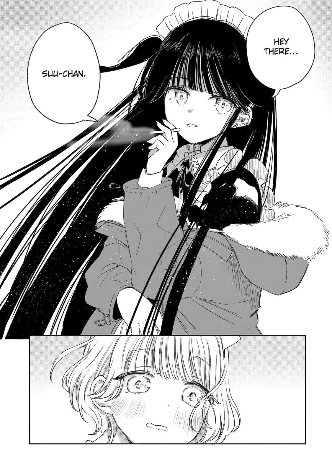 Akogare no Maid-san wa Tabaco ga Niau Chapter 15 page 5 - 