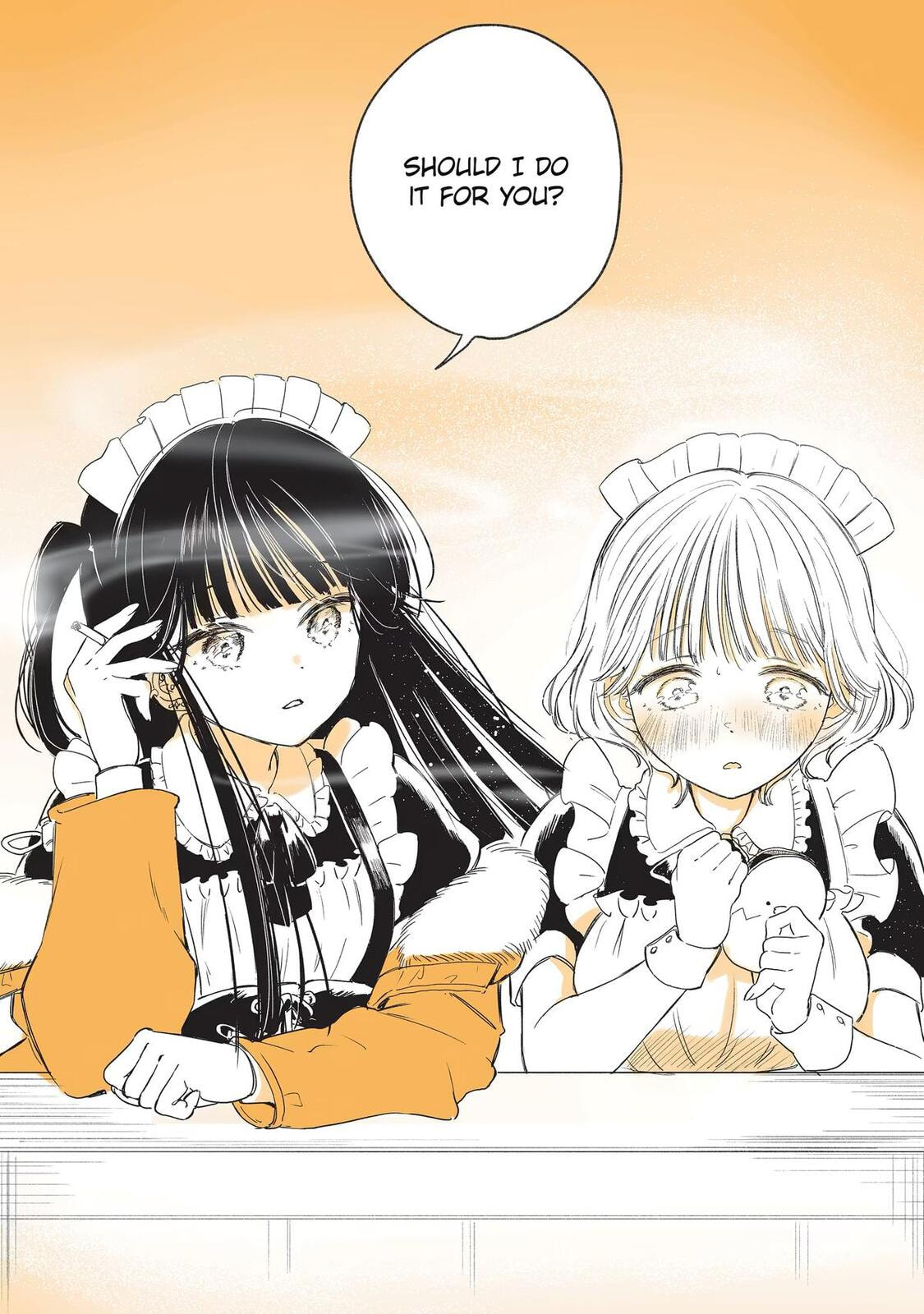 Akogare no Maid-san wa Tabaco ga Niau Chapter 15 page 10 - 