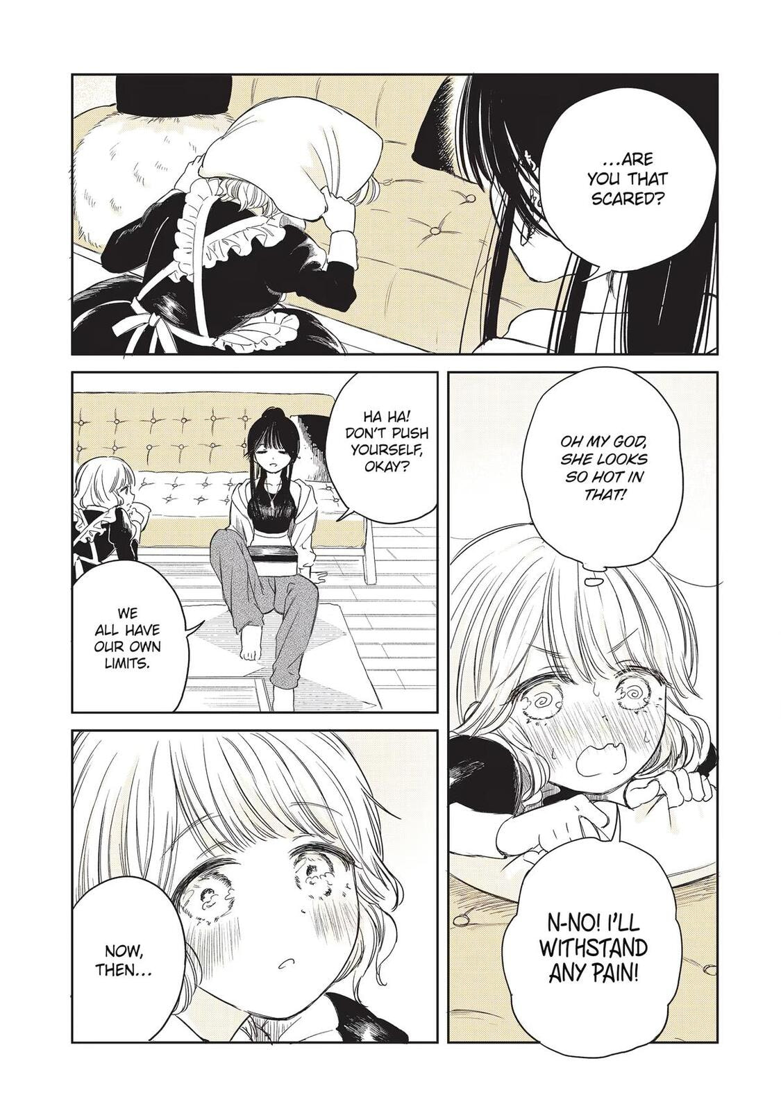 Akogare no Maid-san wa Tabaco ga Niau Chapter 16 page 11 - 
