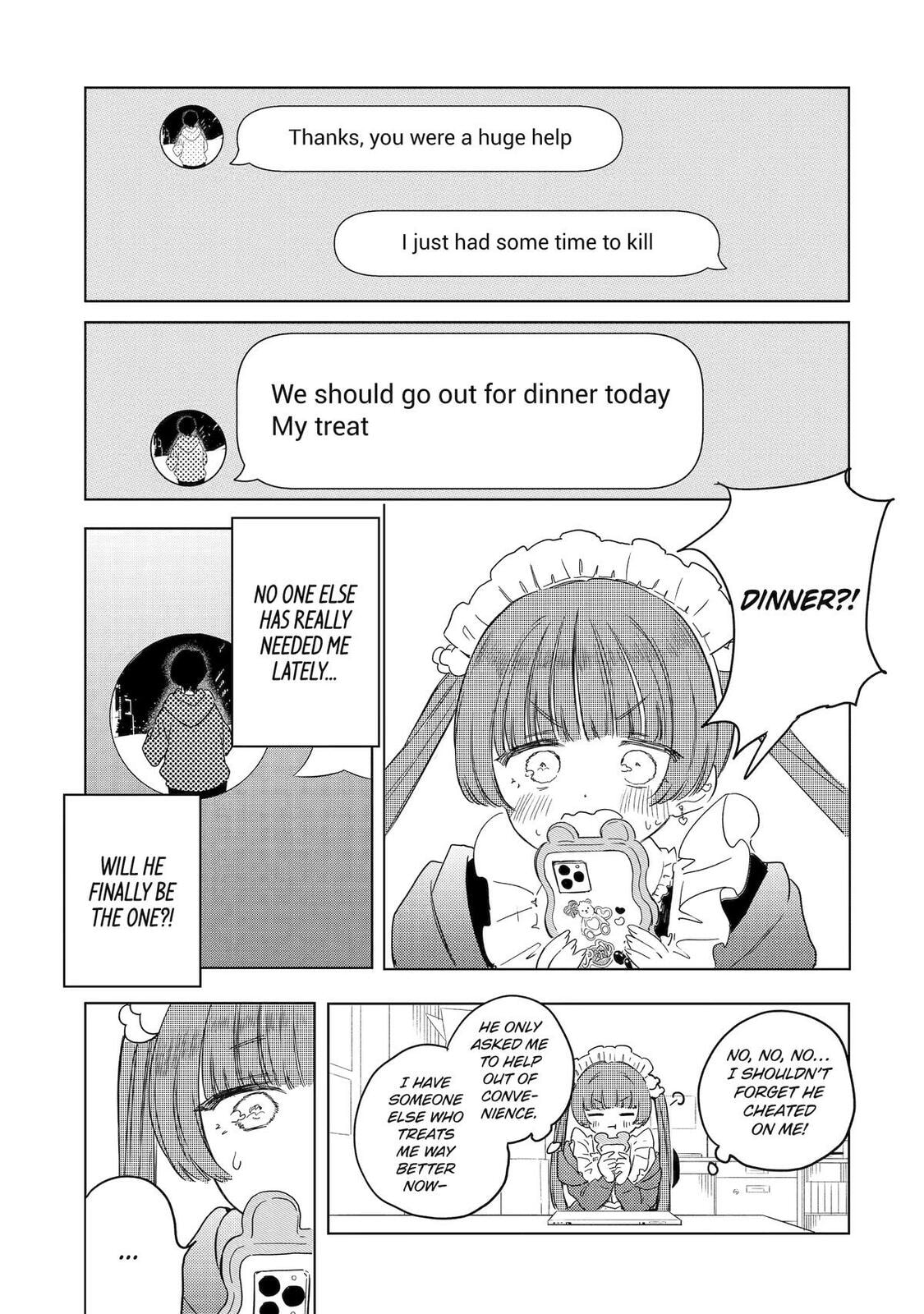 Akogare no Maid-san wa Tabaco ga Niau Chapter 18 page 11 - 