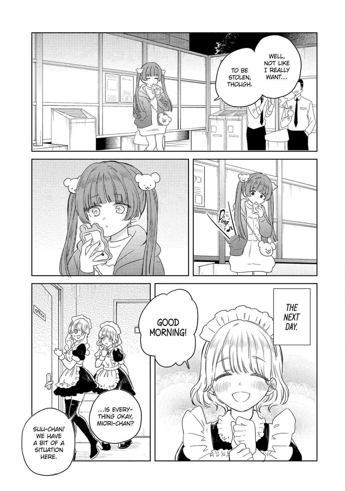 Akogare no Maid-san wa Tabaco ga Niau Chapter 18 page 7 - 