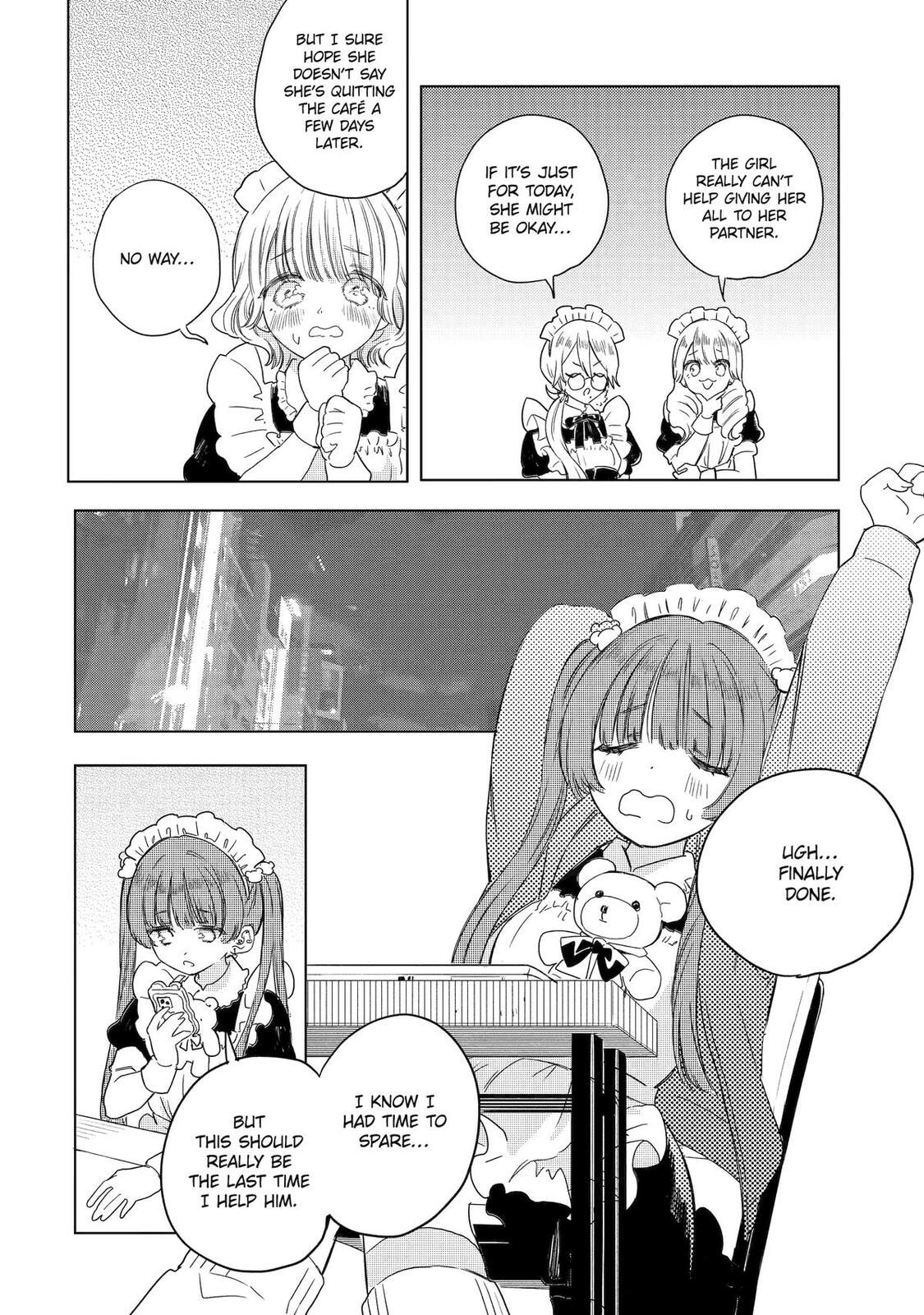 Akogare no Maid-san wa Tabaco ga Niau Chapter 18 page 10 - 