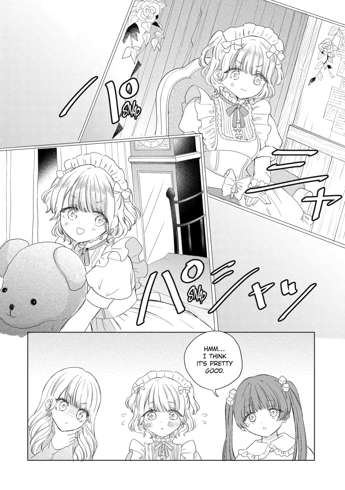 Akogare no Maid-san wa Tabaco ga Niau Chapter 19.1 page 4 - 