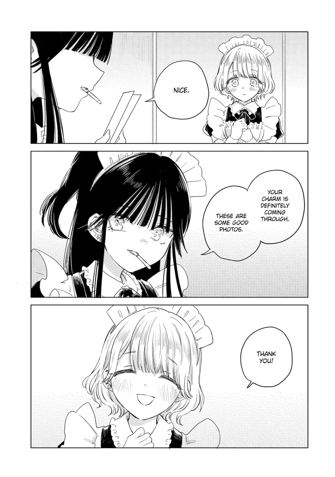 Akogare no Maid-san wa Tabaco ga Niau Chapter 19.2 page 9 - 