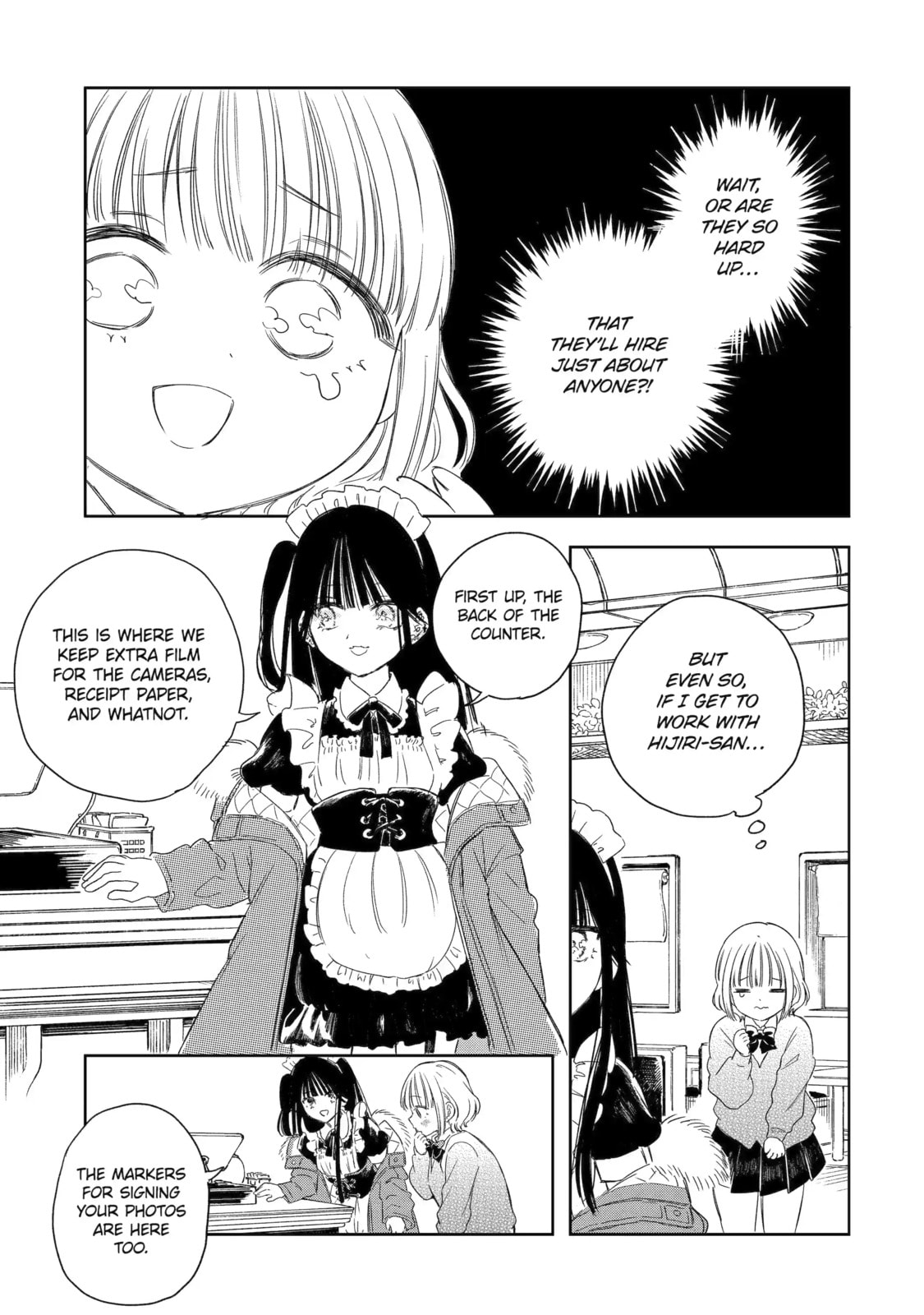Akogare no Maid-san wa Tabaco ga Niau Chapter 2.1 page 5 - 