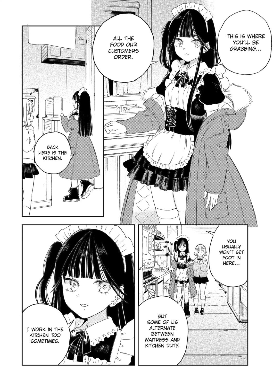 Akogare no Maid-san wa Tabaco ga Niau Chapter 2.1 page 8 - 