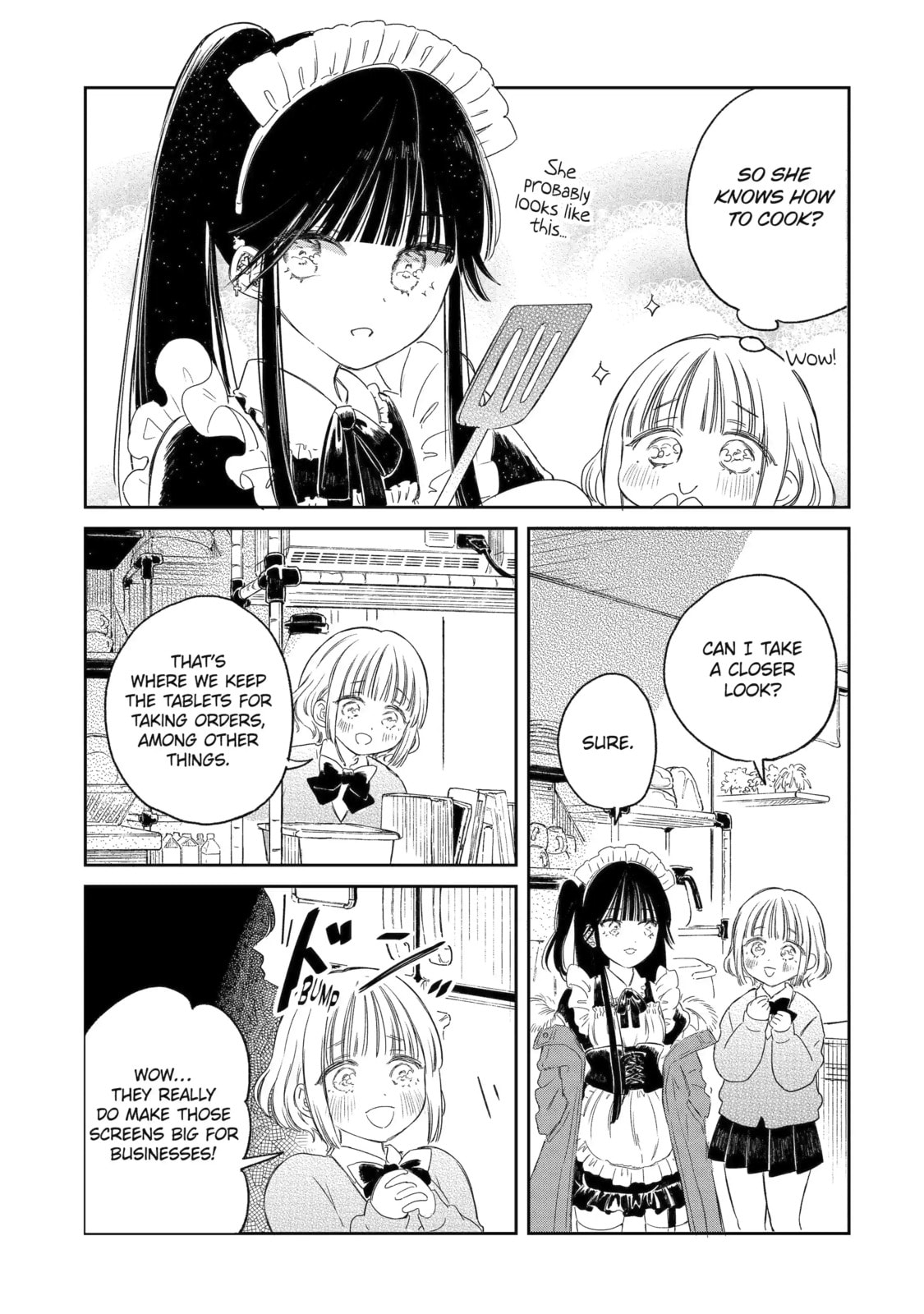 Akogare no Maid-san wa Tabaco ga Niau Chapter 2.1 page 9 - 