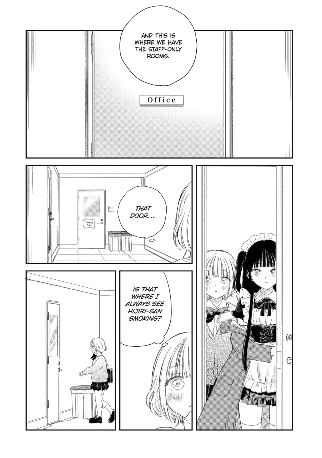 Akogare no Maid-san wa Tabaco ga Niau Chapter 2.2 page 1 - 