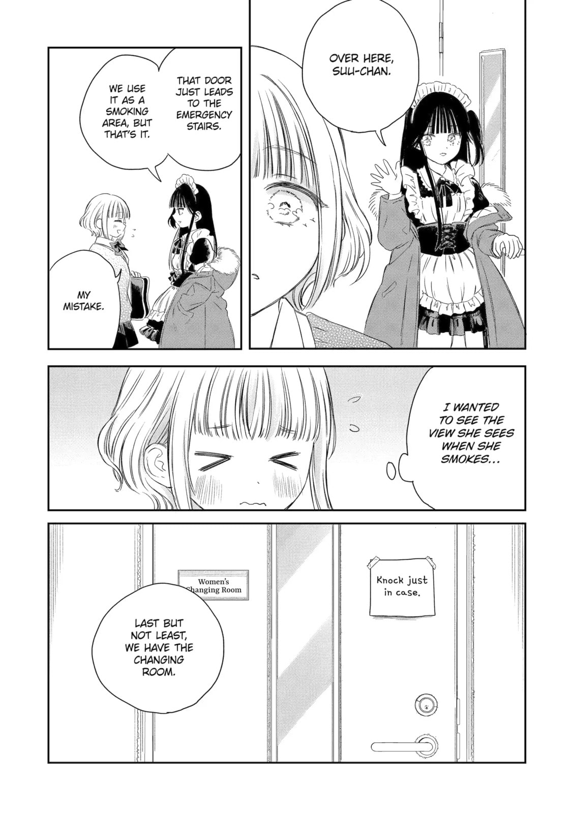 Akogare no Maid-san wa Tabaco ga Niau Chapter 2.2 page 2 - 
