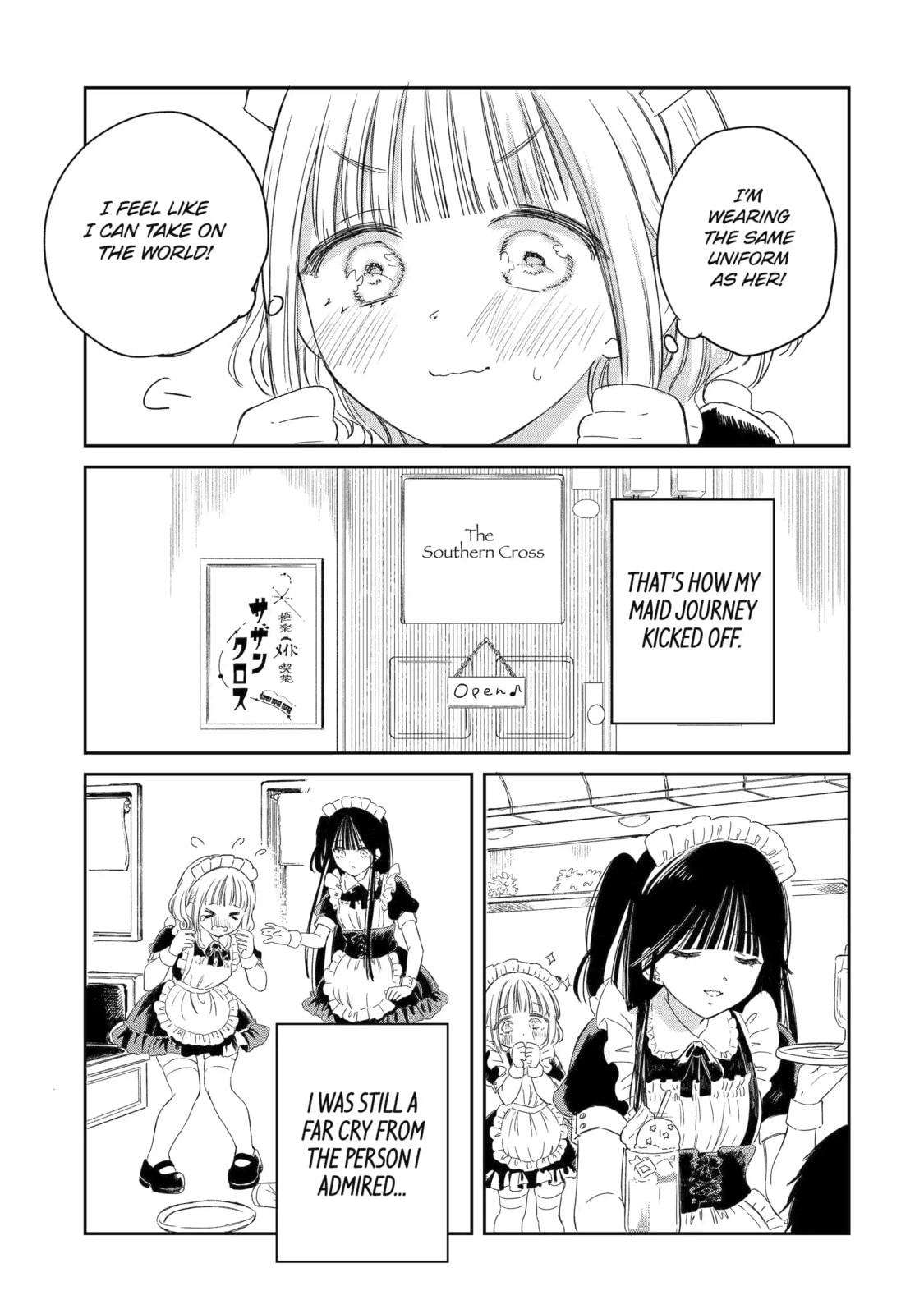 Akogare no Maid-san wa Tabaco ga Niau Chapter 2.2 page 14 - 