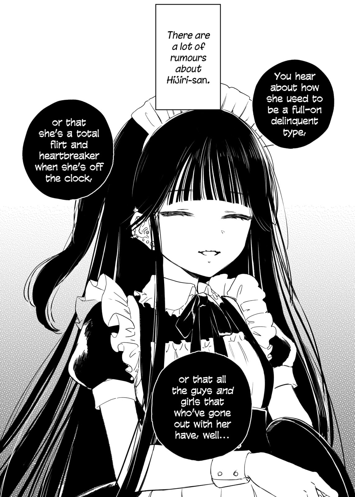Akogare no Maid-san wa Tabaco ga Niau Chapter 2 page 1 - 