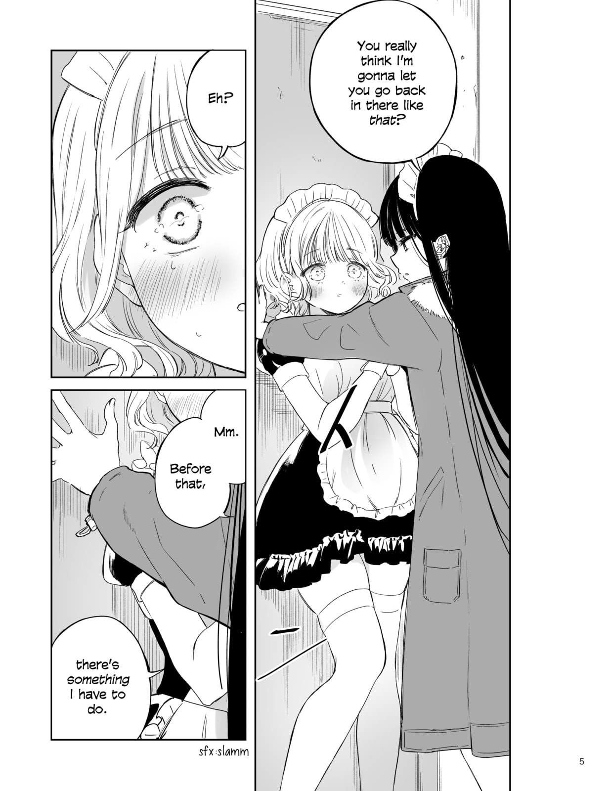 Akogare no Maid-san wa Tabaco ga Niau Chapter 2 page 5 - 