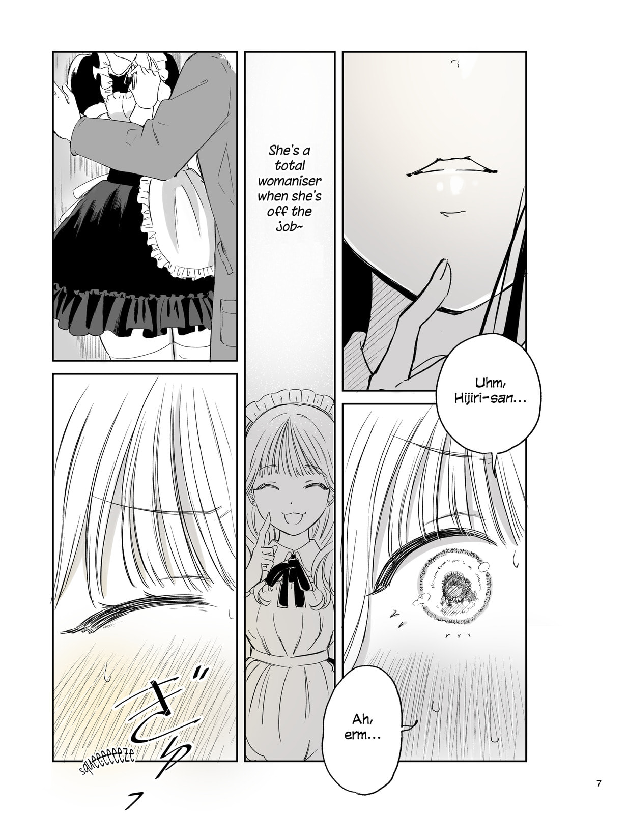 Akogare no Maid-san wa Tabaco ga Niau Chapter 2 page 7 - 