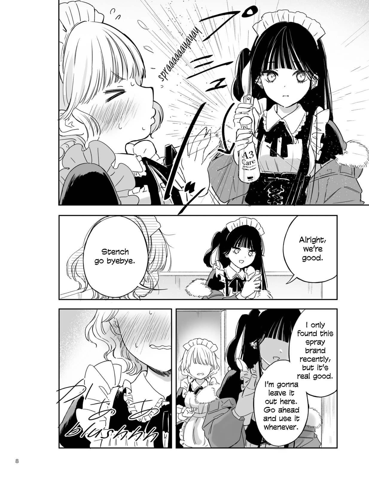 Akogare no Maid-san wa Tabaco ga Niau Chapter 2 page 8 - 