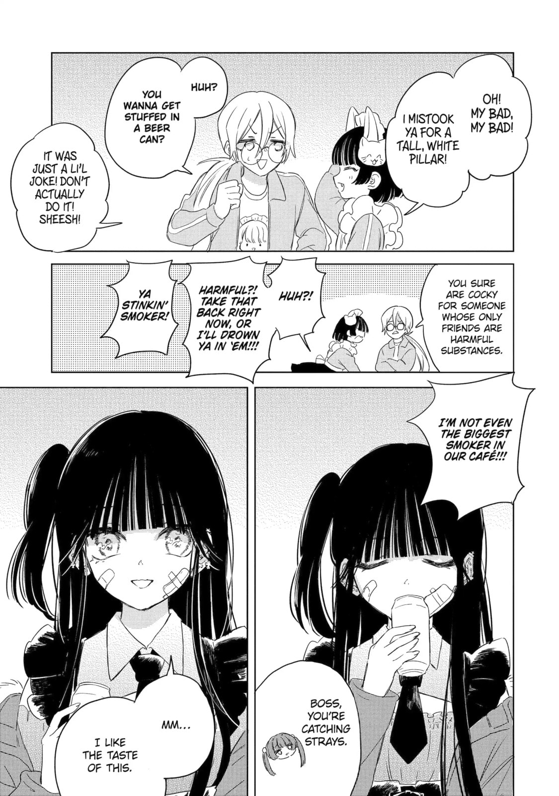 Akogare no Maid-san wa Tabaco ga Niau Chapter 20.2 page 4 - 