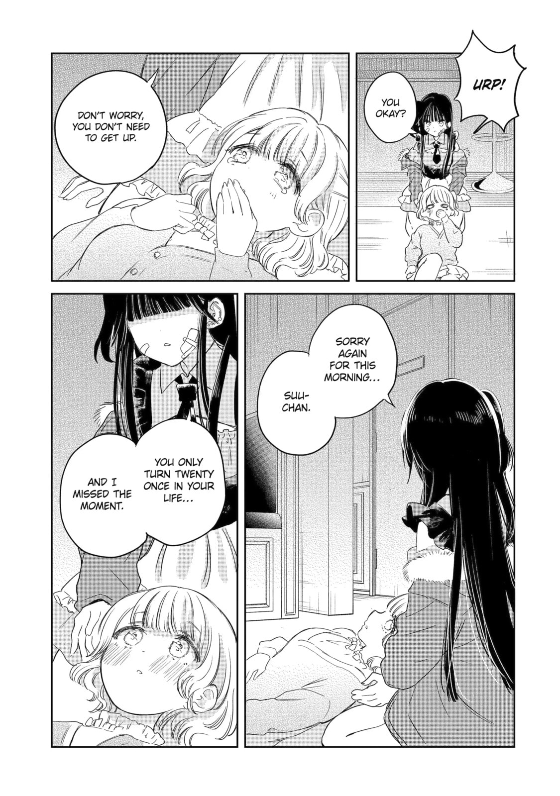 Akogare no Maid-san wa Tabaco ga Niau Chapter 20.2 page 8 - 