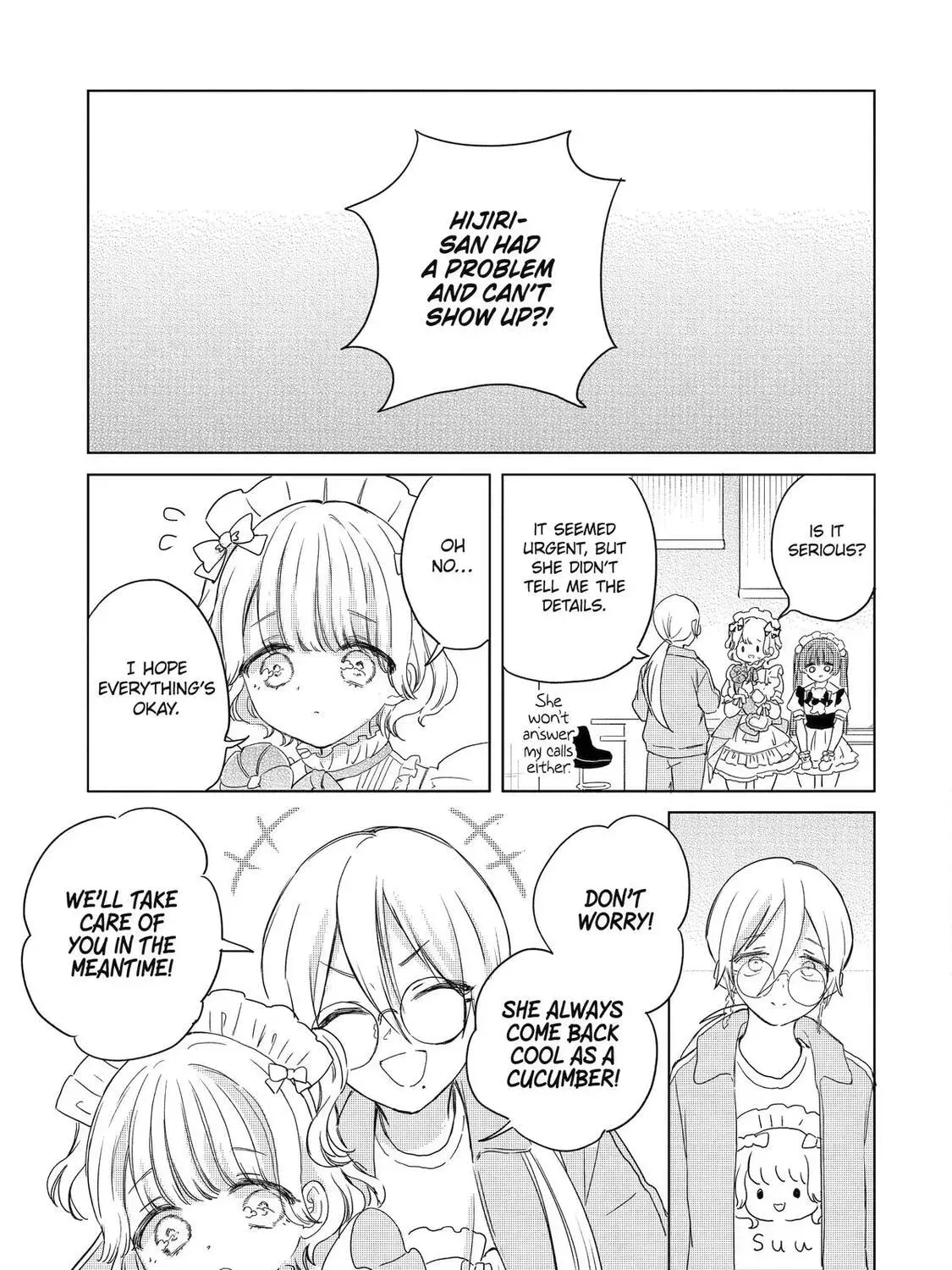 Akogare no Maid-san wa Tabaco ga Niau Chapter 20 page 9 - 