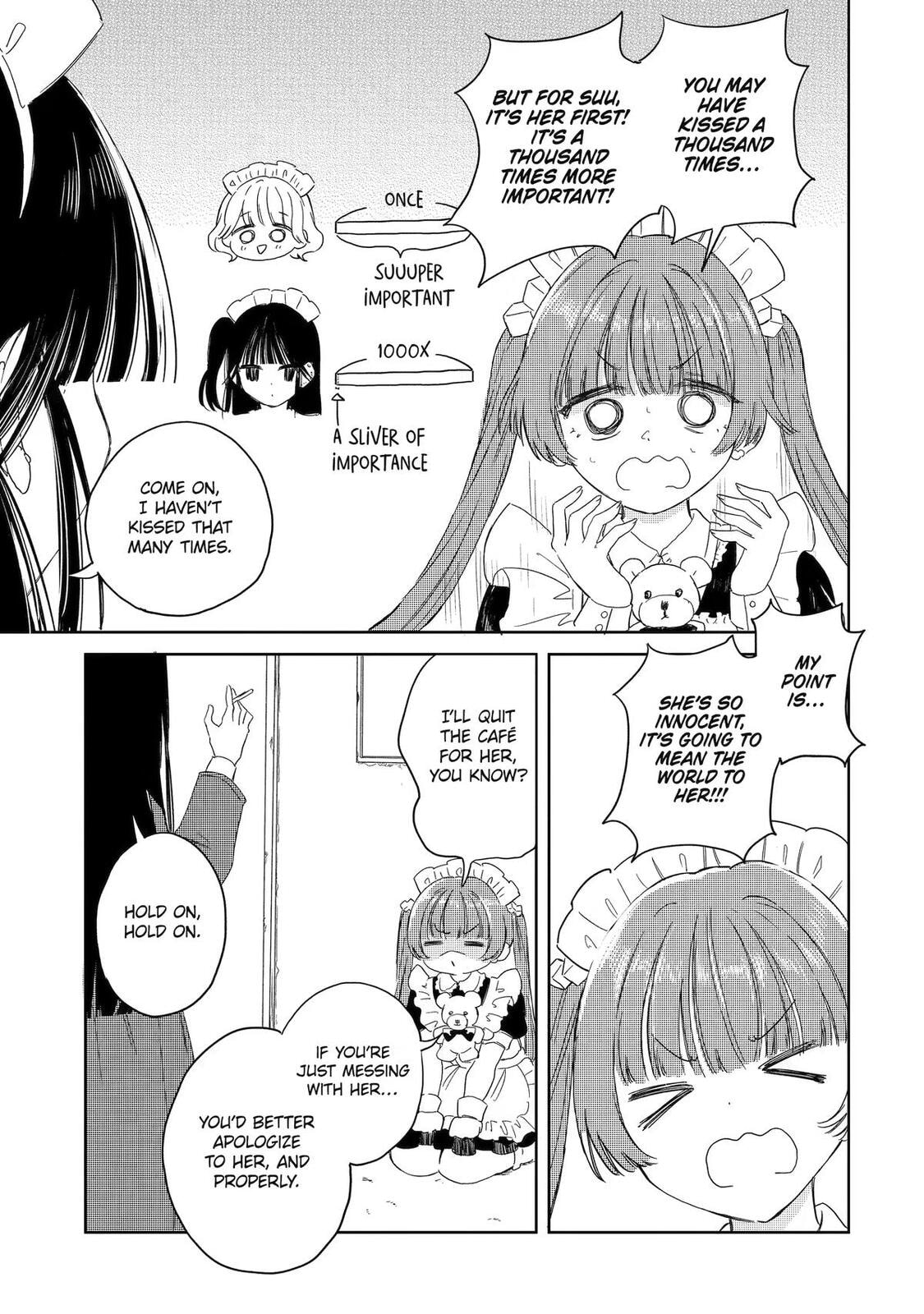 Akogare no Maid-san wa Tabaco ga Niau Chapter 21 page 3 - 