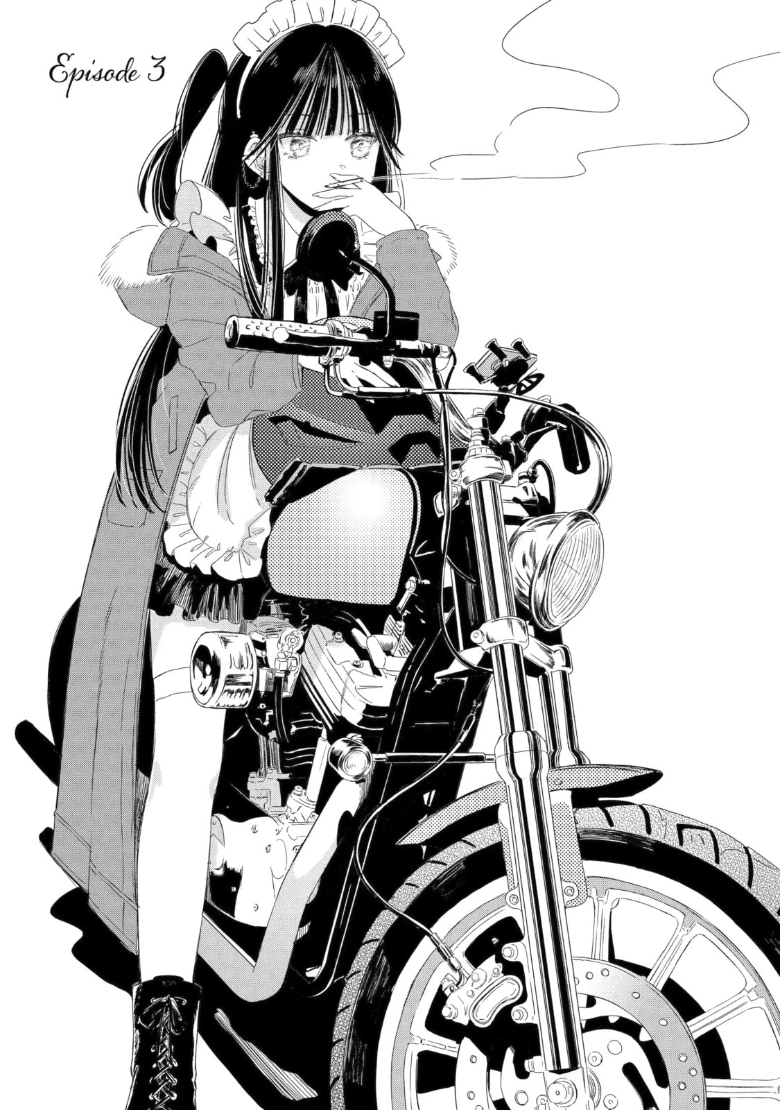 Akogare no Maid-san wa Tabaco ga Niau Chapter 3.1 page 1 - 
