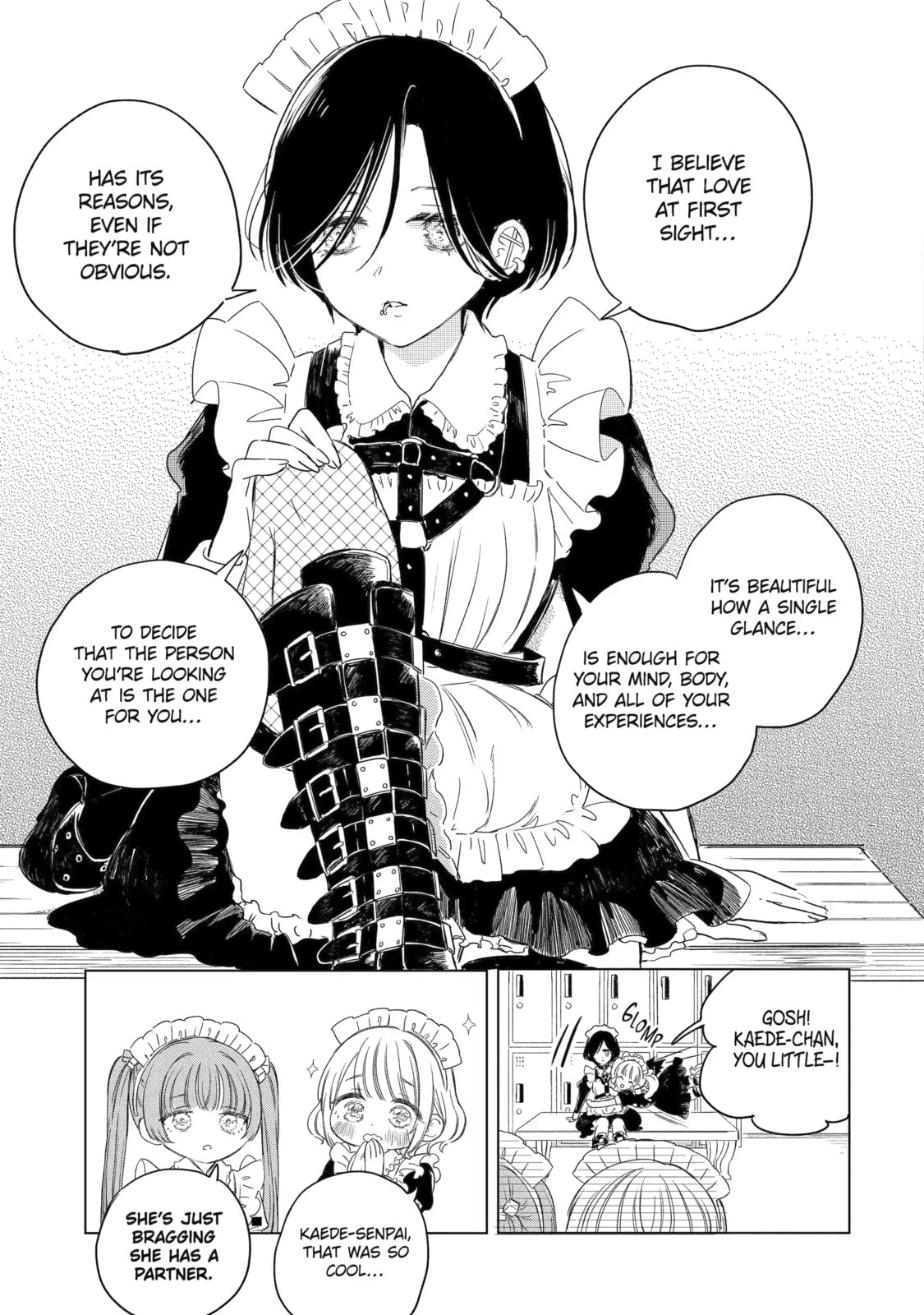 Akogare no Maid-san wa Tabaco ga Niau Chapter 3.1 page 5 - 