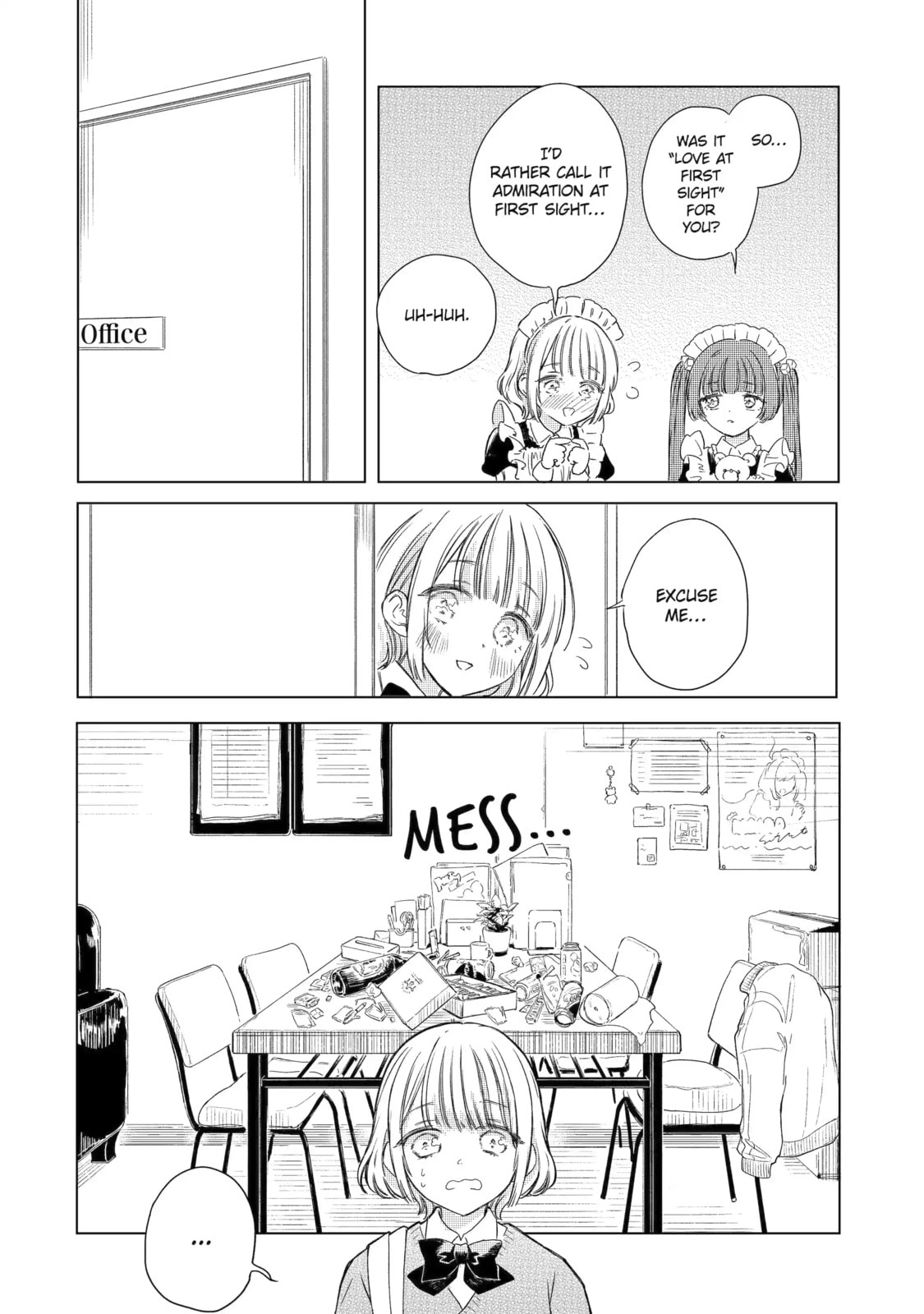 Akogare no Maid-san wa Tabaco ga Niau Chapter 3.1 page 6 - 