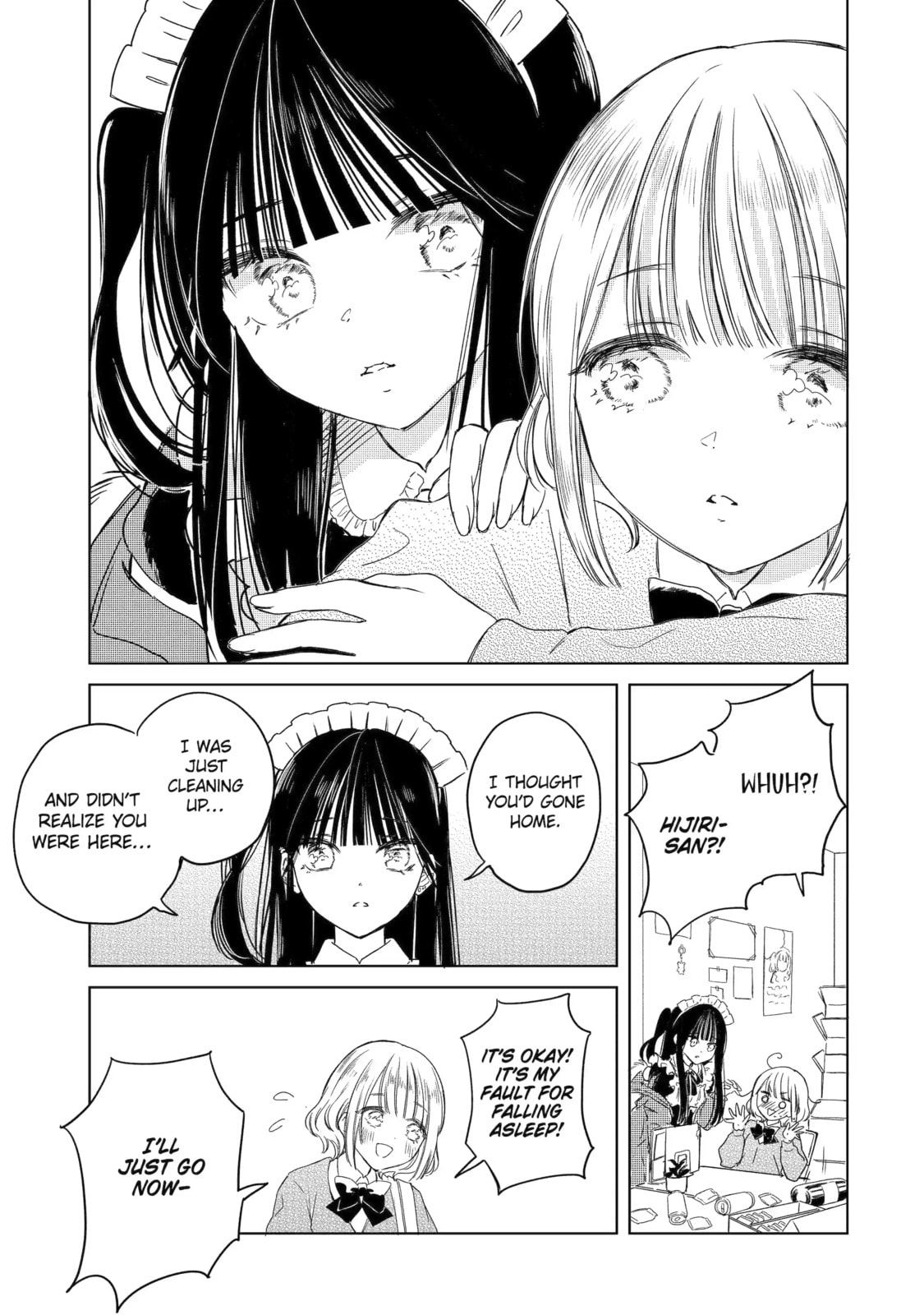 Akogare no Maid-san wa Tabaco ga Niau Chapter 3.1 page 9 - 