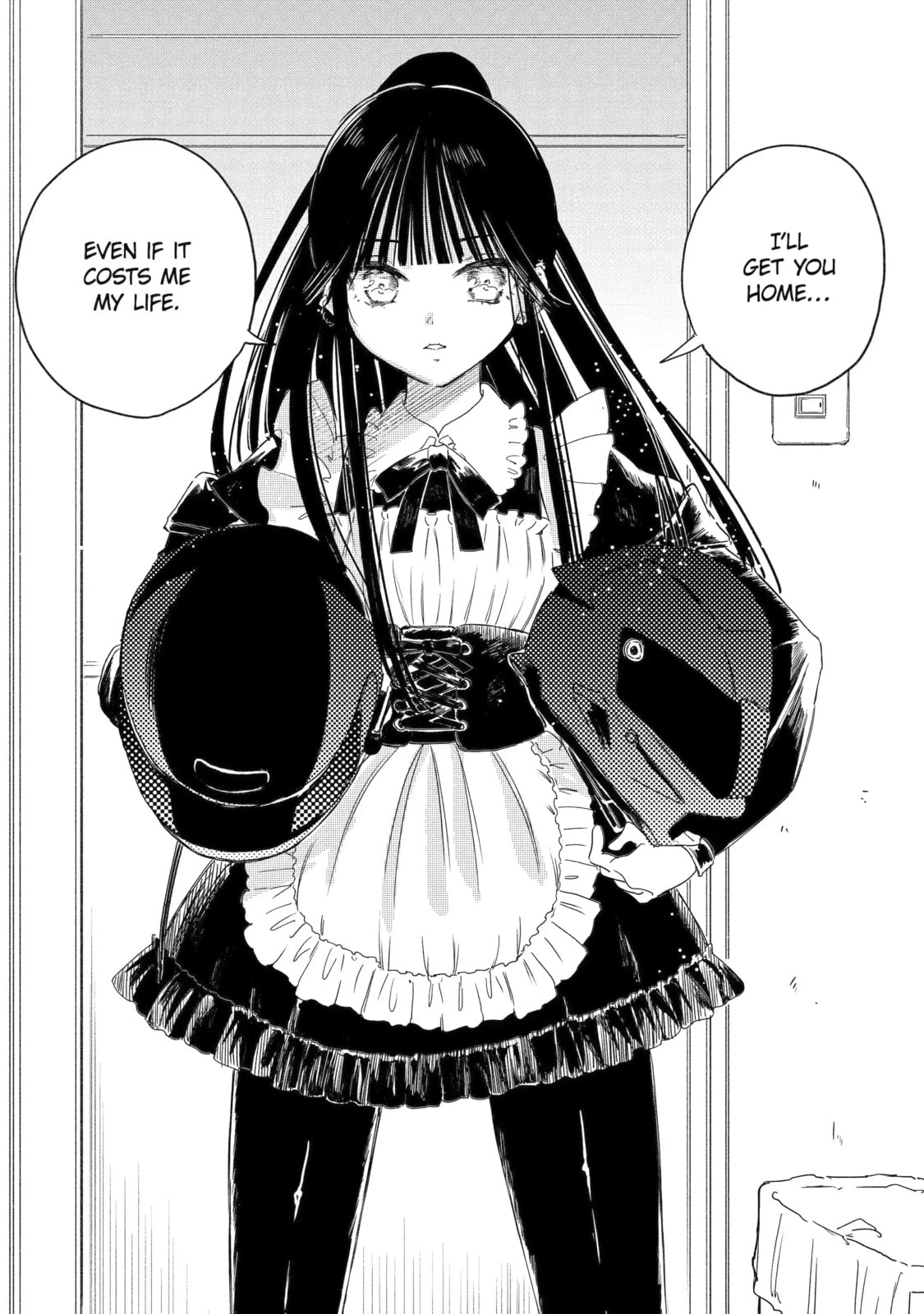 Akogare no Maid-san wa Tabaco ga Niau Chapter 3.2 page 1 - 